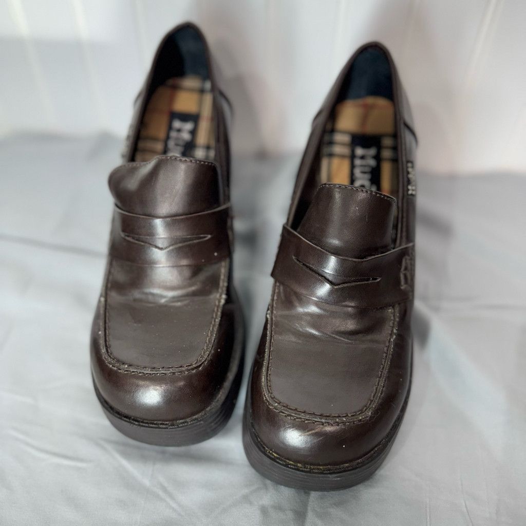 Other Mudd Chunky Y2K VTG Brown Heel Loafer 8.5 Size US 5 / IT 35 - 4 Thumbnail