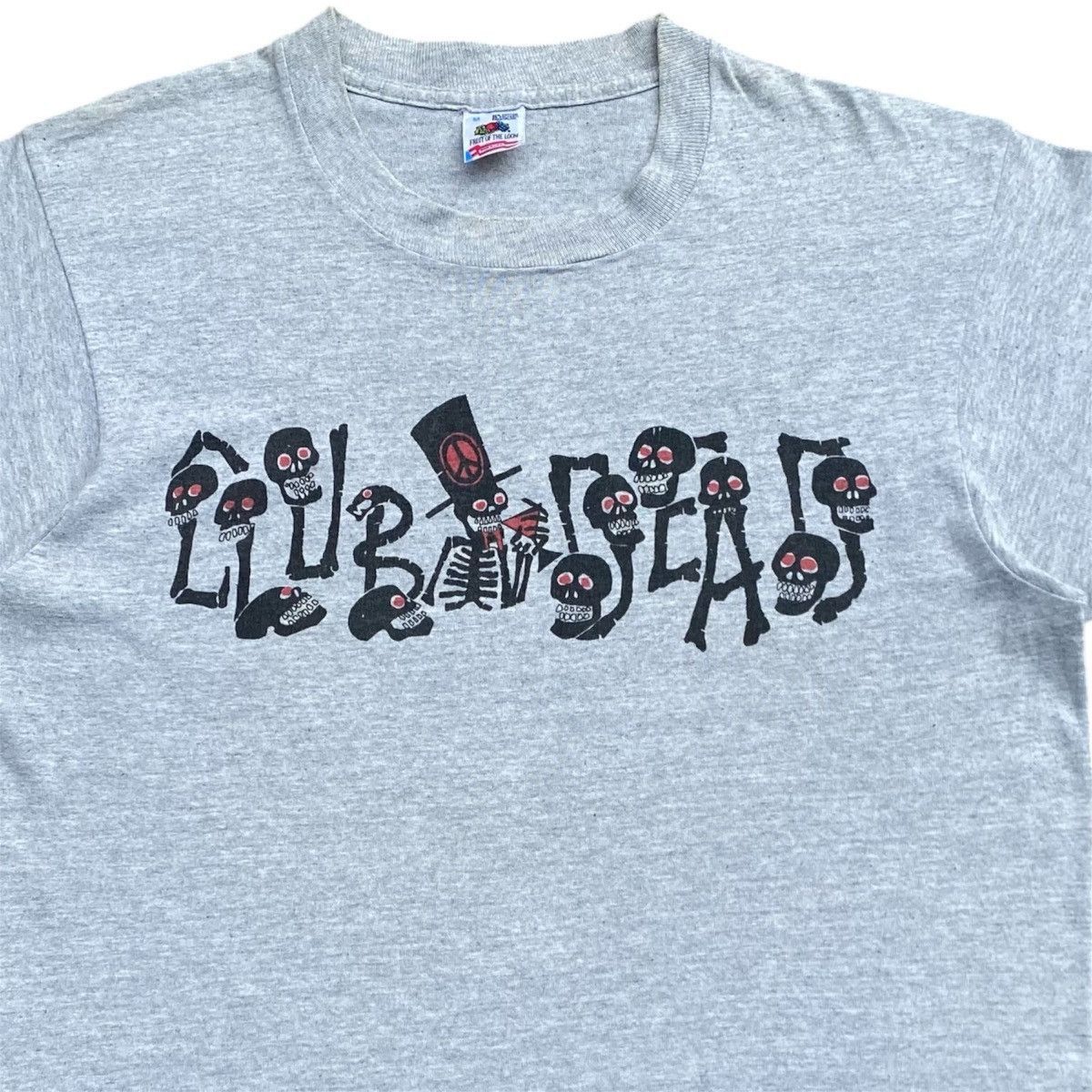 Grateful Dead Vintage 90s Grateful Dead T-Shirt Club Dead Band Tee Size US M / EU 48-50 / 2 - 2 Thumbnail