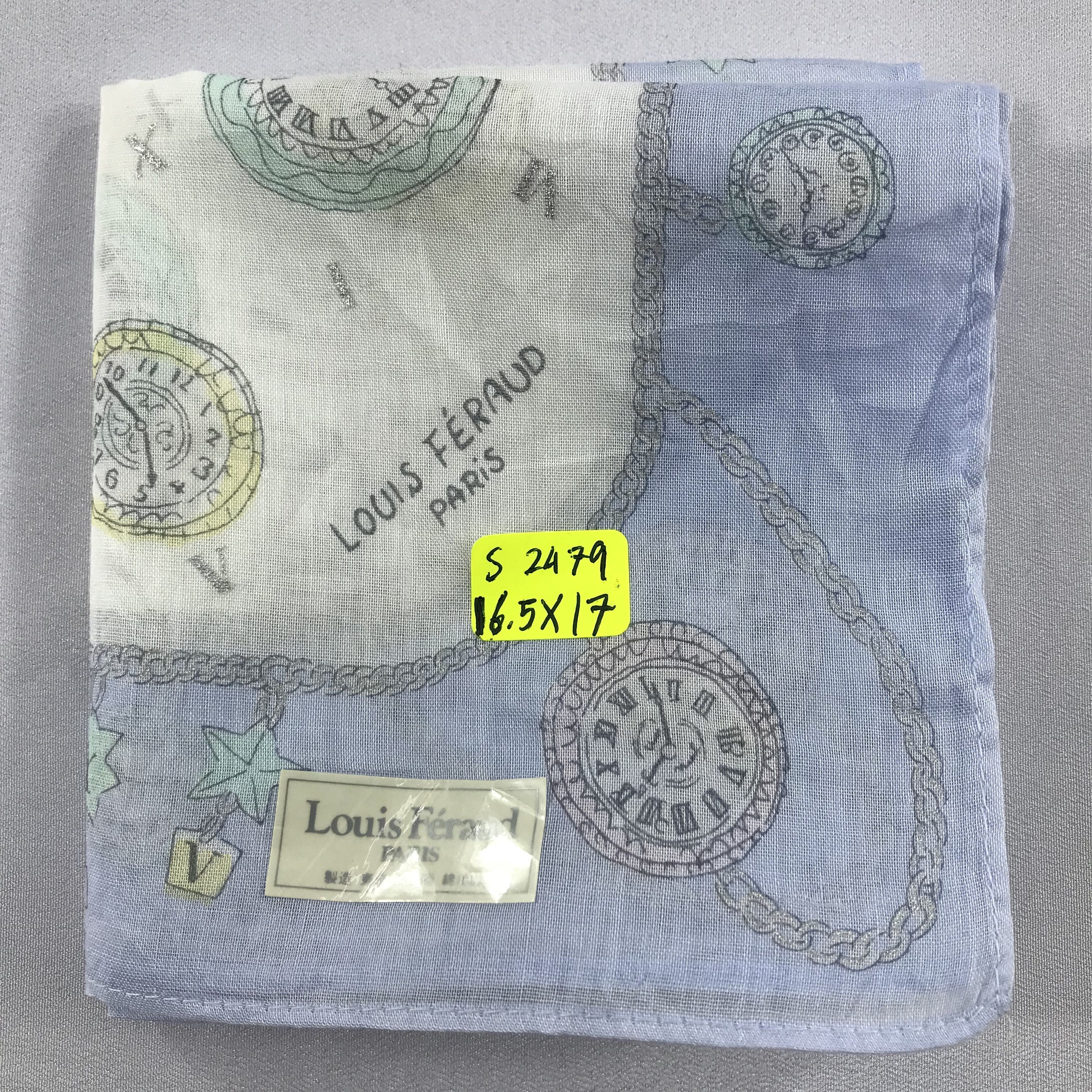 Louis Feraud × Vintage Louis Feraud Bandana / Handkerchief / Neckerchief - S2479 Size ONE SIZE - 5 Thumbnail