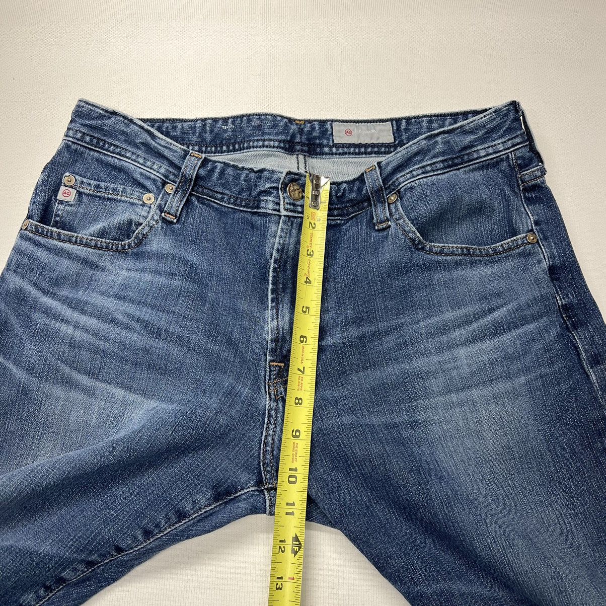AG Adriano Goldschmied AG Adriano Goldschmied Jeans Blue Tellis Modern Slim Denim Size US 36 / EU 52 - 19 Thumbnail