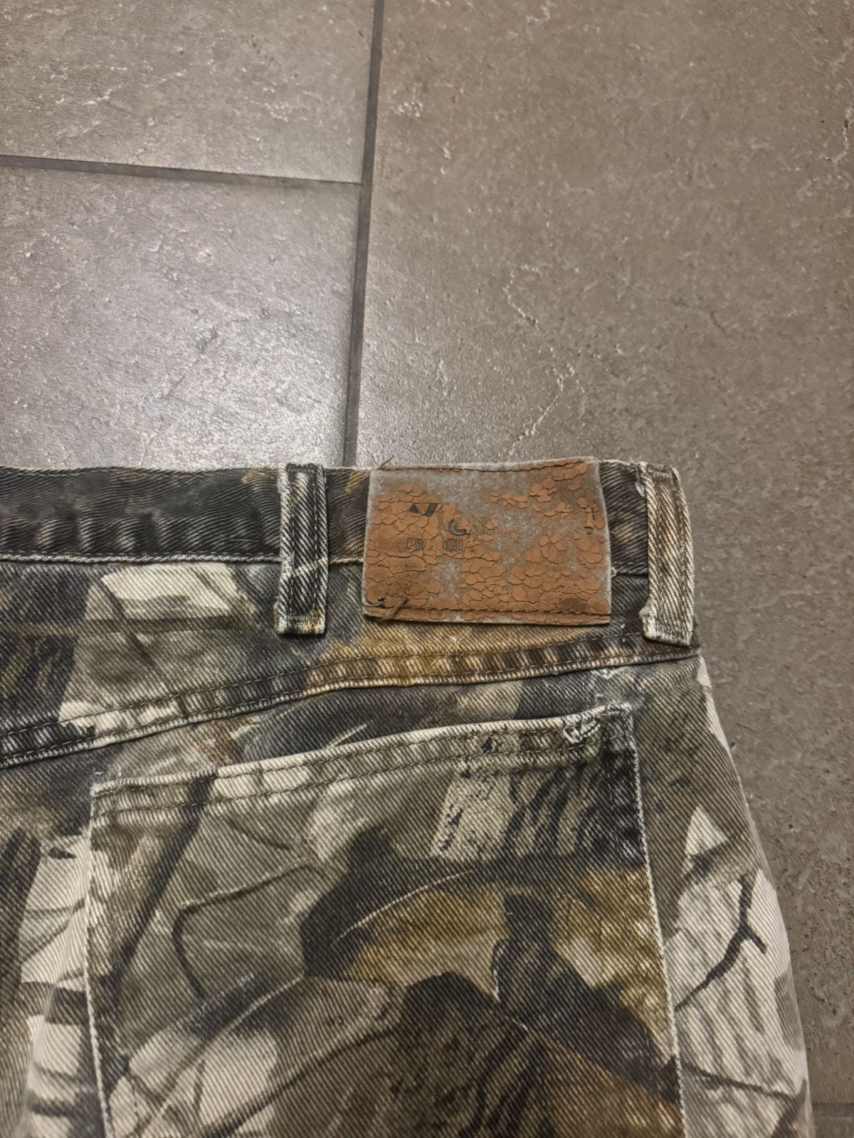 Wrangler Vintage 90s Wrangler Woodland Camo Fleece Lined Pants Size US 36 / EU 52 - 4 Thumbnail