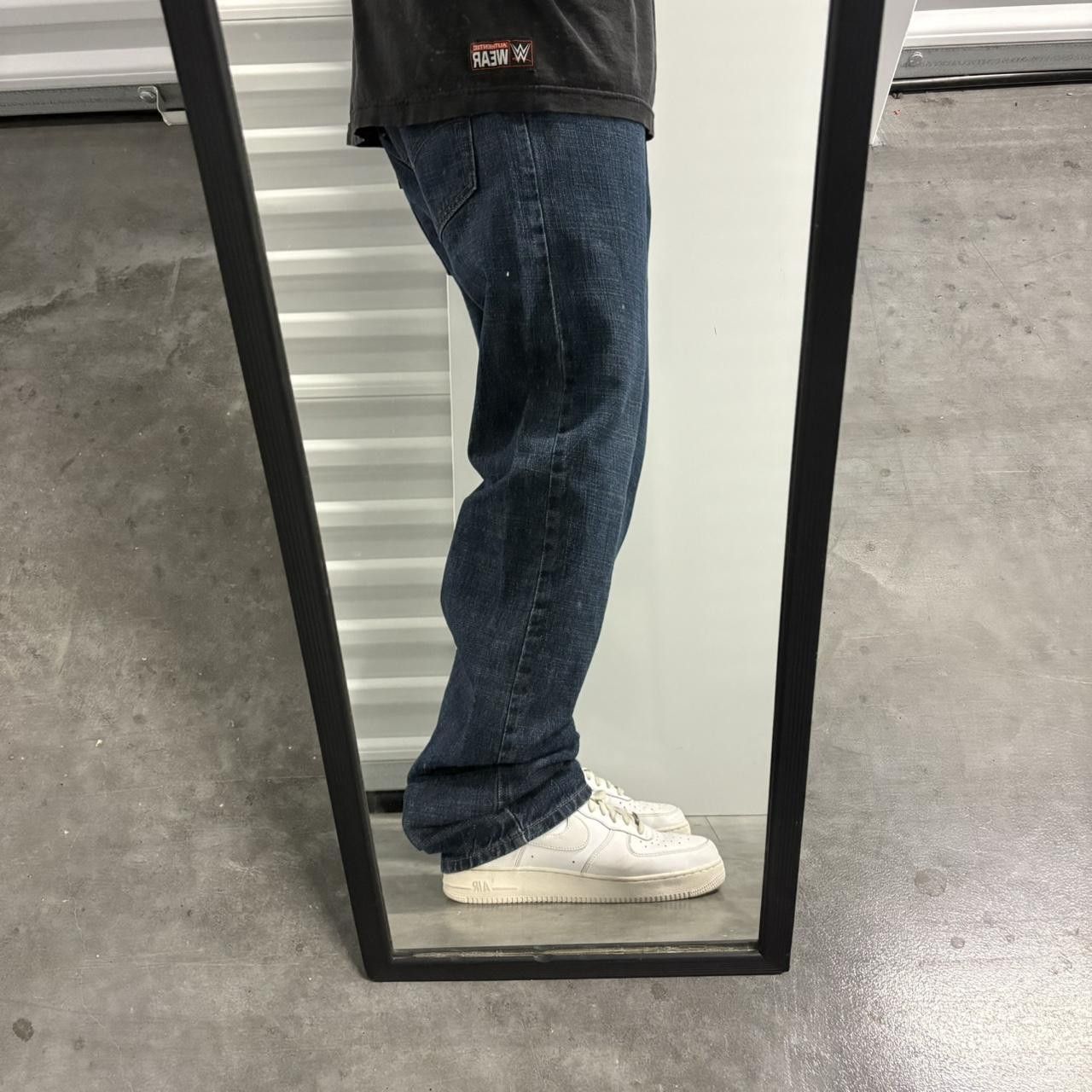 Levi's × Vintage Crazy Vintage Y2K/2000s Levis Grunge Dark Wash Denim Jeans! Size US 36 / EU 52 - 2 Thumbnail