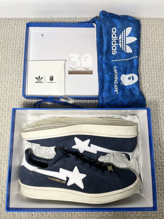 Adidas Bape x Adidas Campus 80s 30th Anniversary Grailed