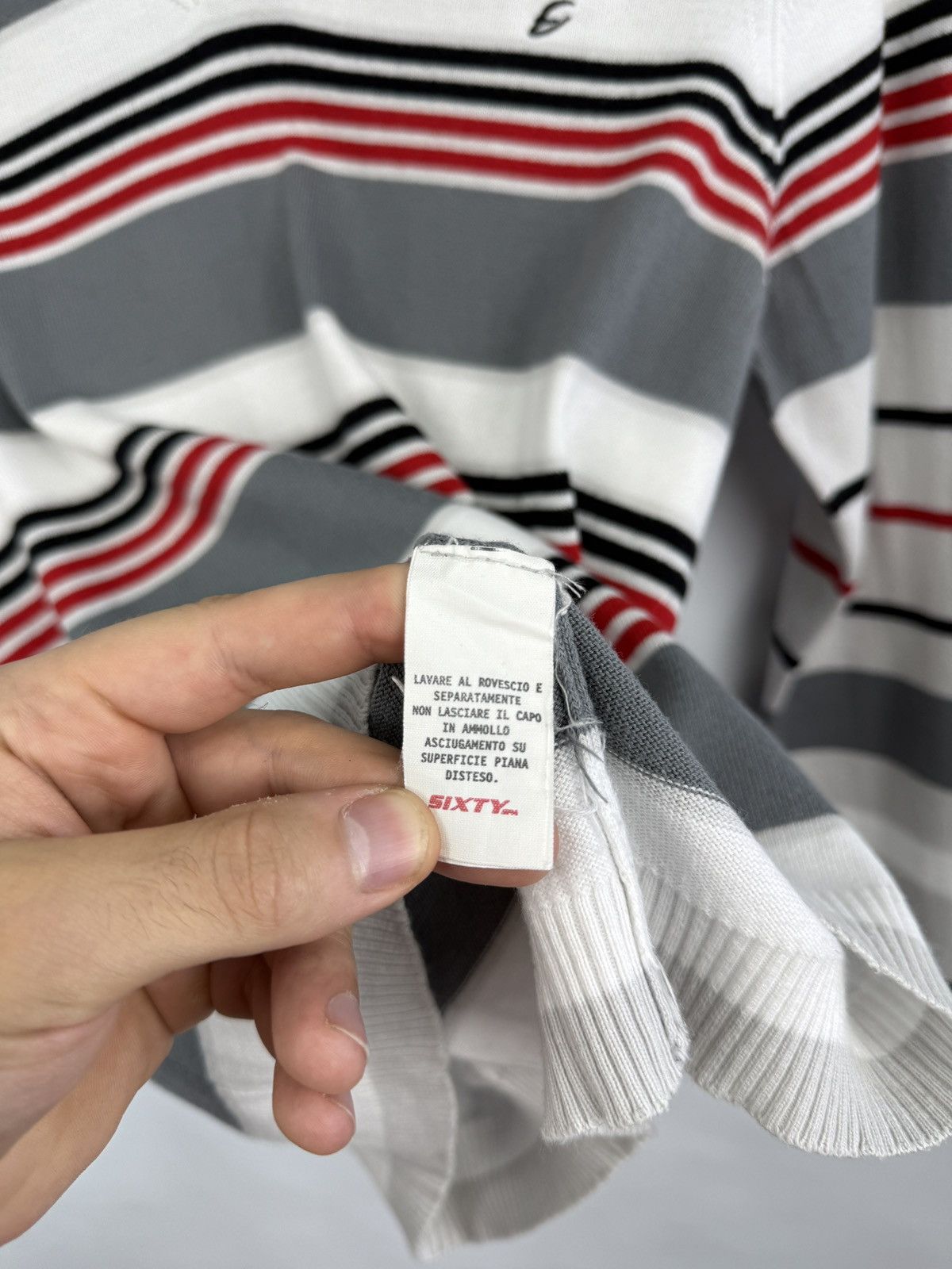 Energie 🇮🇹 Vintage 90s Energie Miss Sixty Diamond Logo Sweater Retro Size S / US 4 / IT 40 - 6 Thumbnail