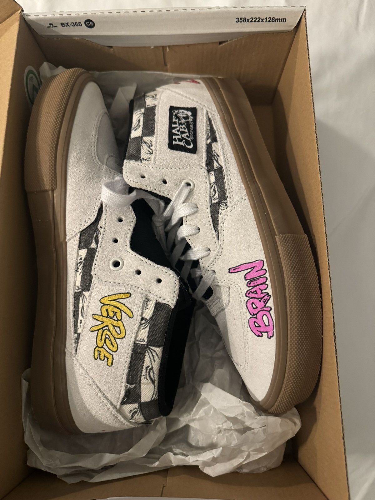 Chrome Hearts Vans Matty Boy Half Cab Sneaker Size US 10 / EU 43 - 1 Thumbnail