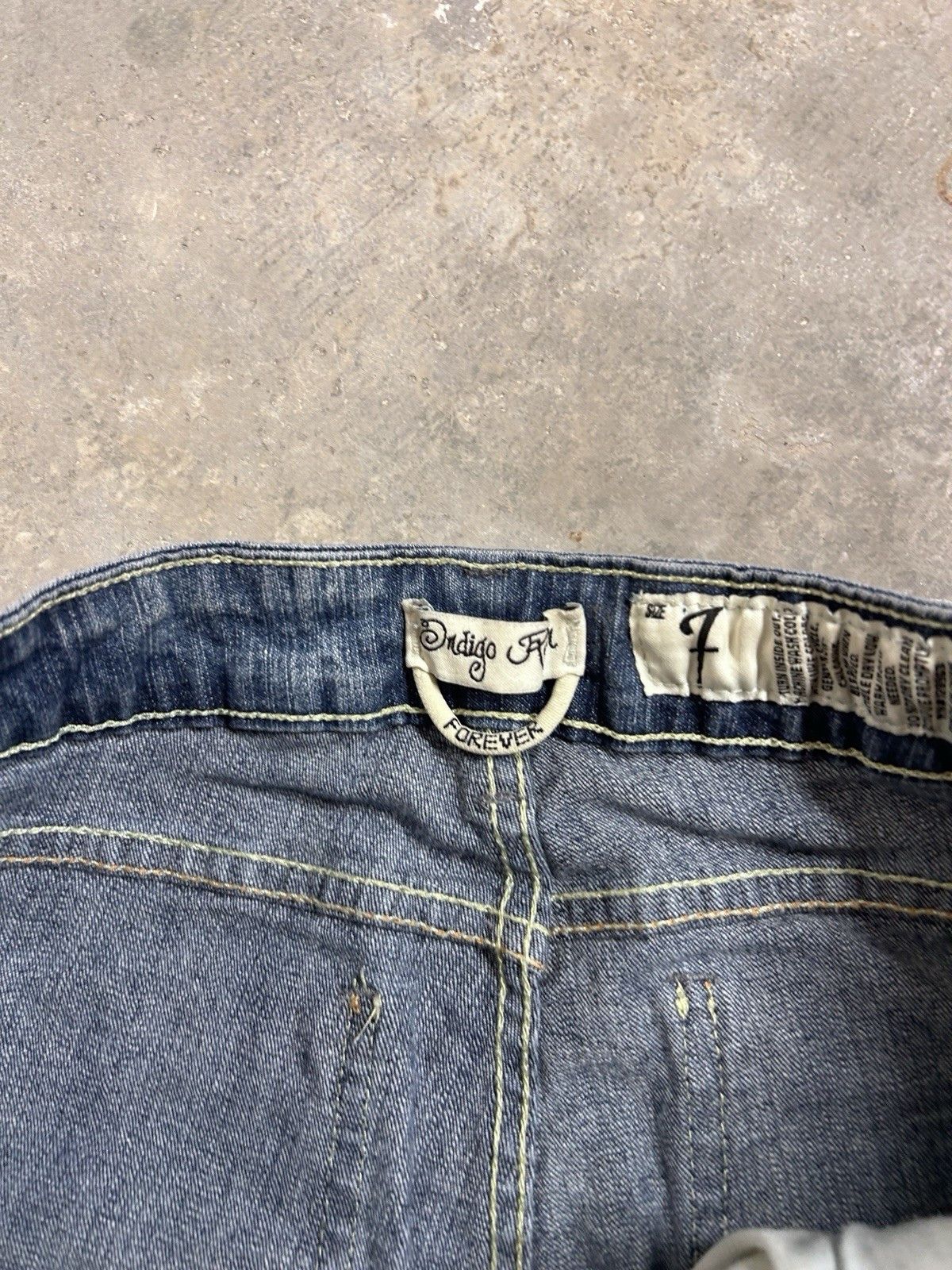 Other Vintage 00’s Indigo Rein Denim Shorts Junior Size 28in Size 28" / US 6 / IT 42 - 6 Thumbnail