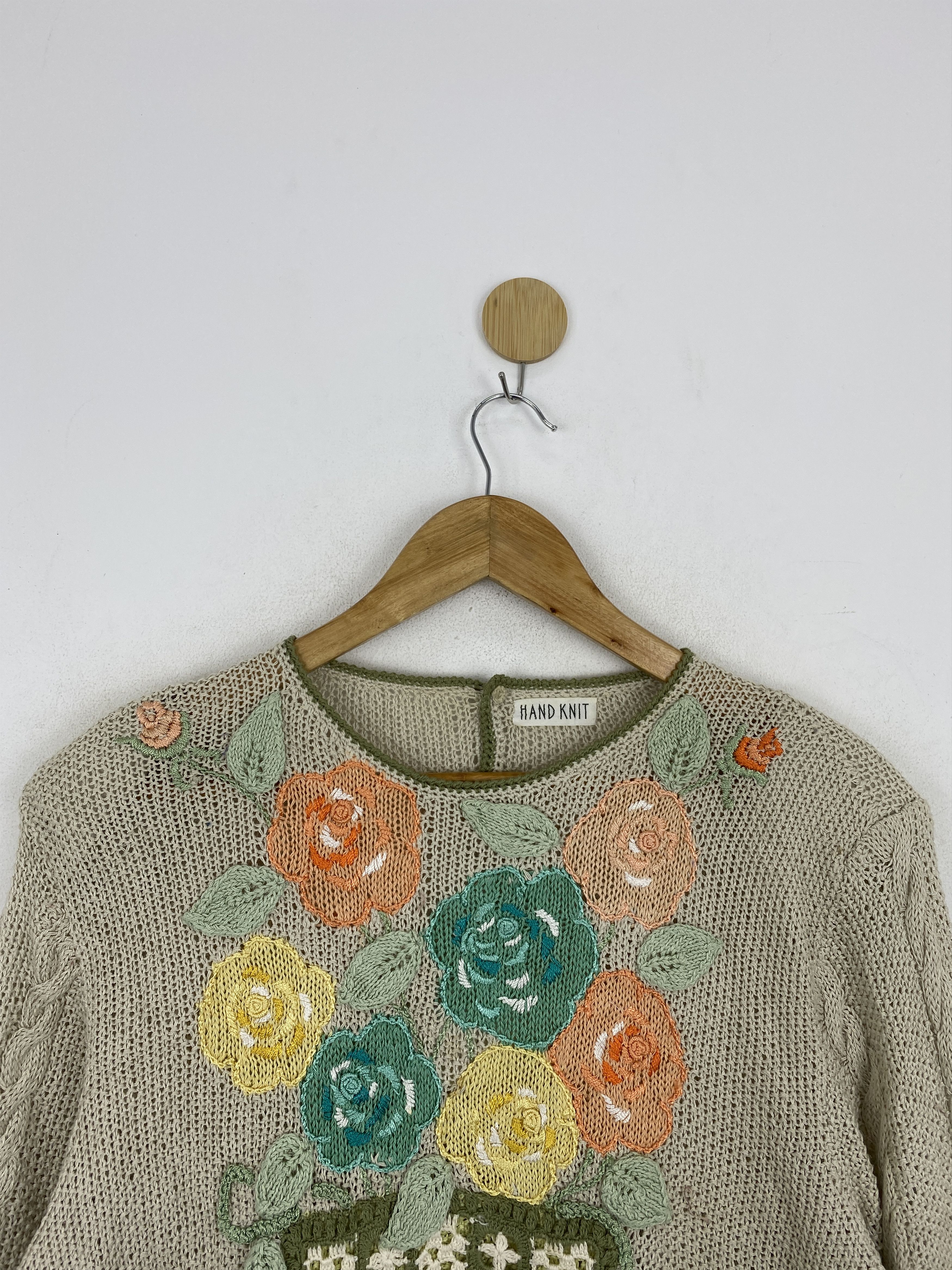 Handmade Vintage Japanese Brand Hand Made Knitwear J1887 Size US S / EU 44-46 / 1 - 2 Thumbnail
