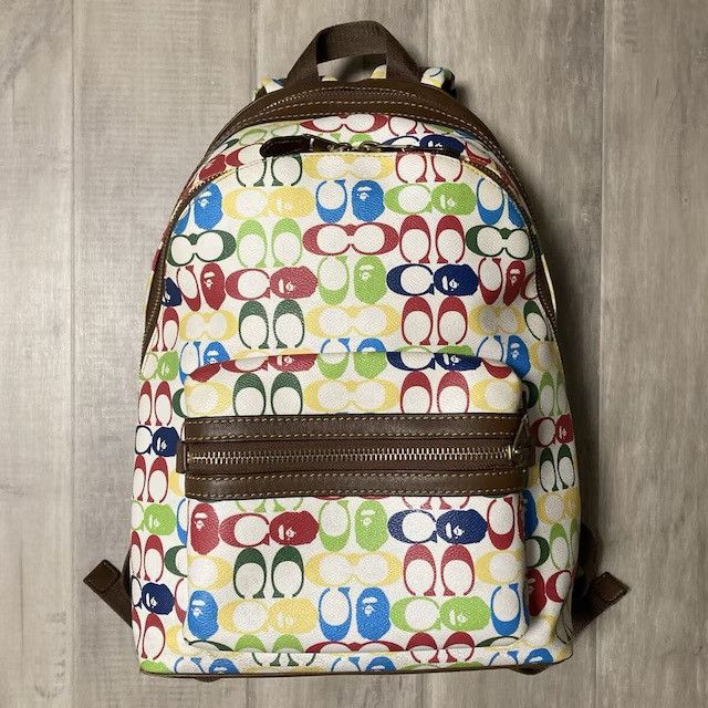 Bape × Coach COACH × BAPE ACADEMY BACKPACK a bathing ape multi color Size ONE SIZE - 1 Thumbnail