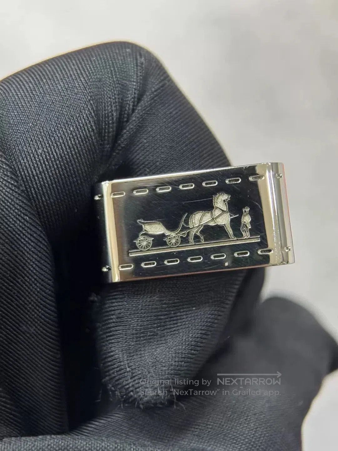 Hermes Hermes Carriage Scarf Buckle. Size ONE SIZE - 3 Thumbnail