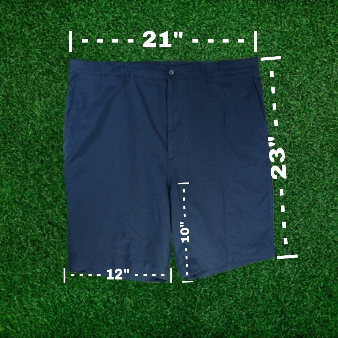 PGA Tour PGA Tour Navy Blue Golf Mens Flat Front Size 42 Shorts Activ Size US 42 / EU 58 - 7 Thumbnail