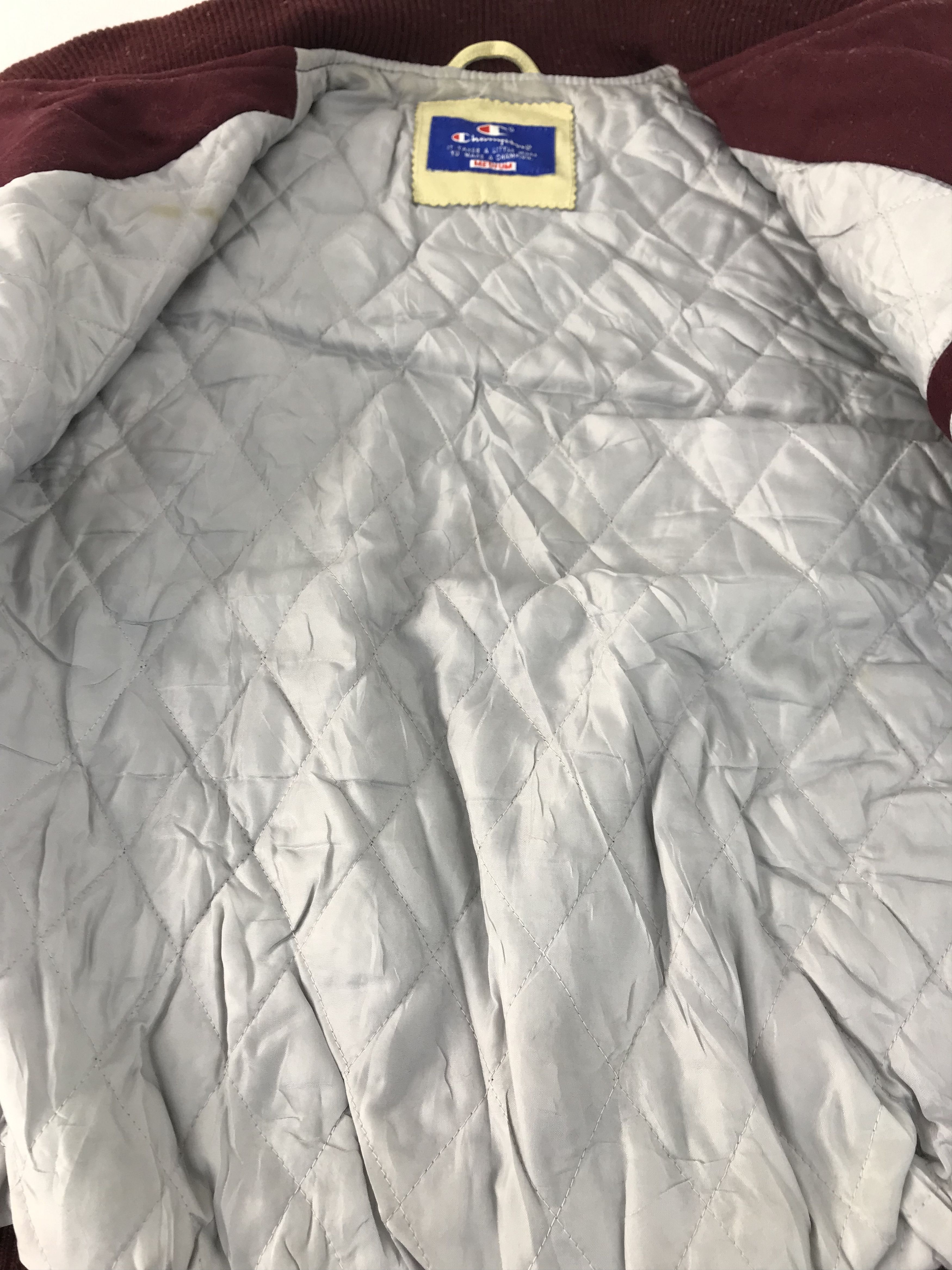 Champion 90s Champion 1919 Varsity Jacket Leather Sleeve Size US L / EU 52-54 / 3 - 7 Thumbnail