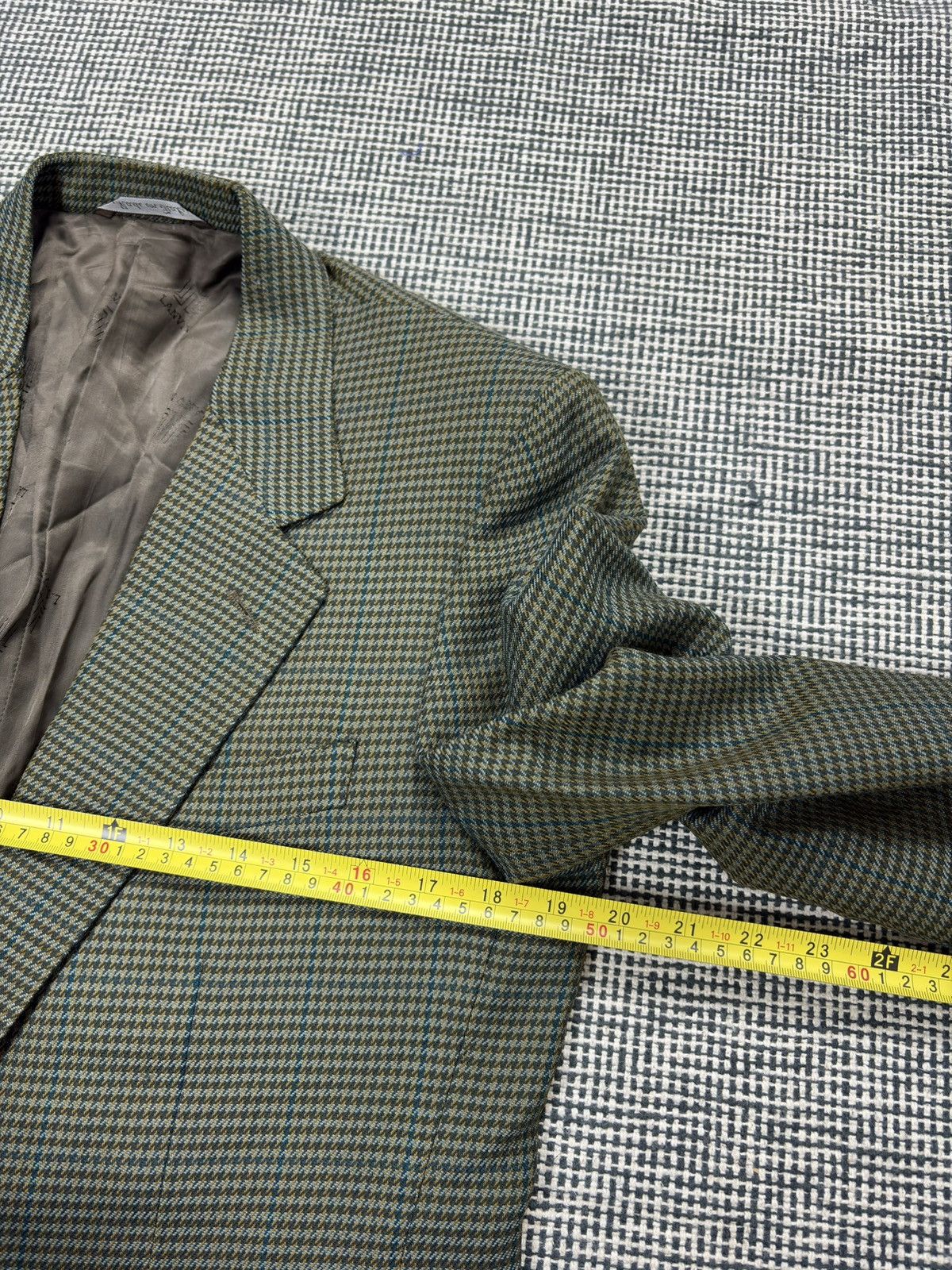 Lanvin Vintage 80s lanvin 46it designer wool blazer jacket Size 36R - 10 Thumbnail