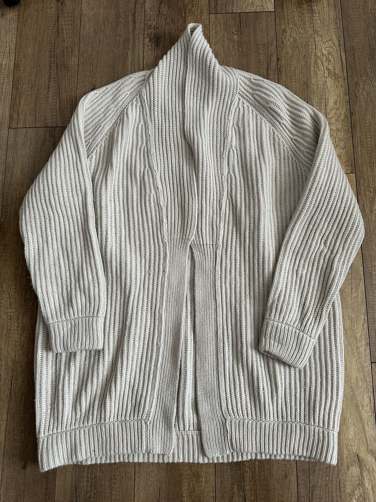 Helmut Lang Helmut Lang Knit Cashmere Wool Cardigan Sweater Size US M / EU 48-50 / 2 - 2 Thumbnail