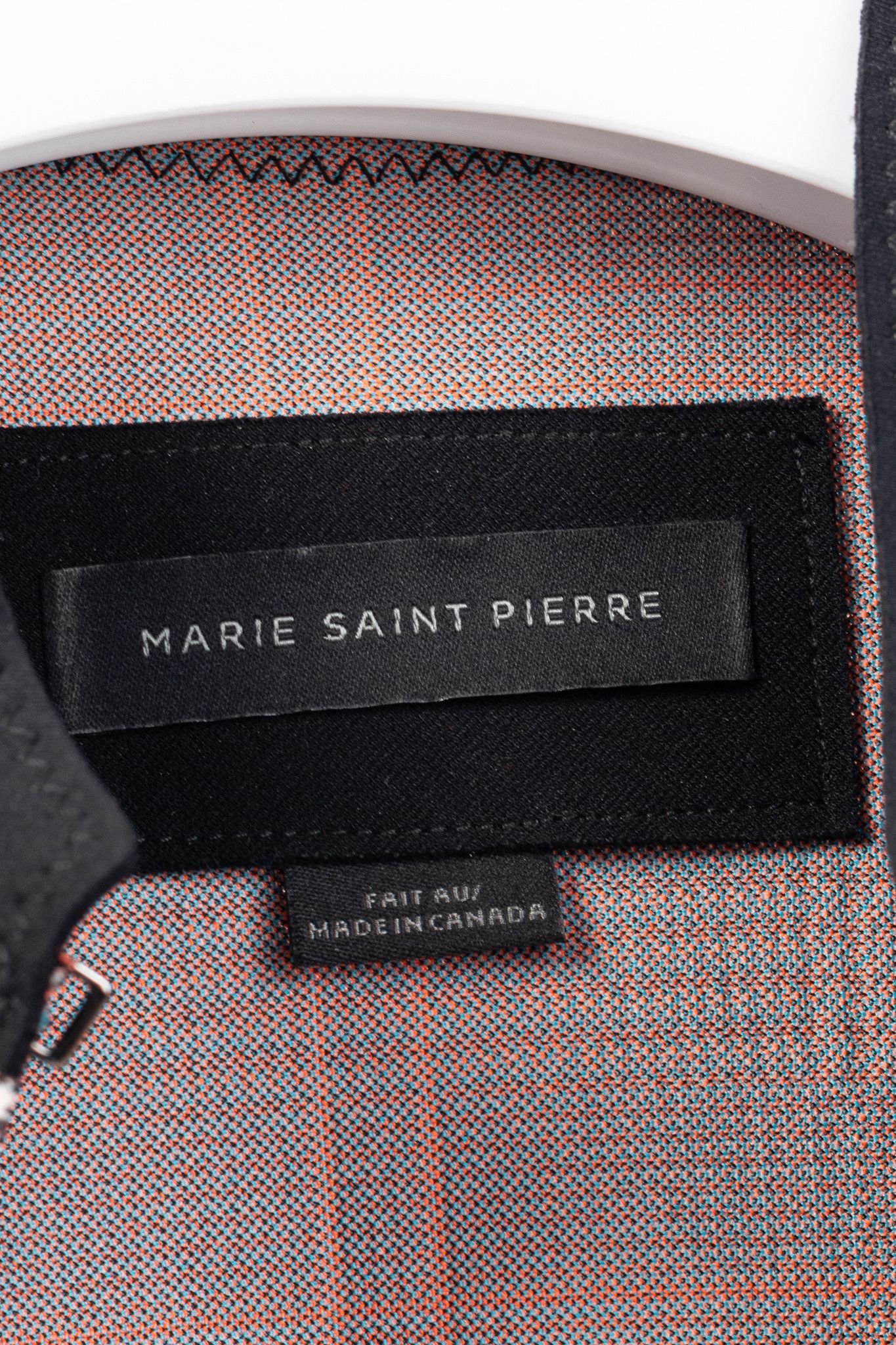 Marie Saint Pierre Marie Saint Pierre Prince of Wales Ruffle-Trim Shift Dress Size M / US 6-8 / IT 42-44 - 4 Thumbnail