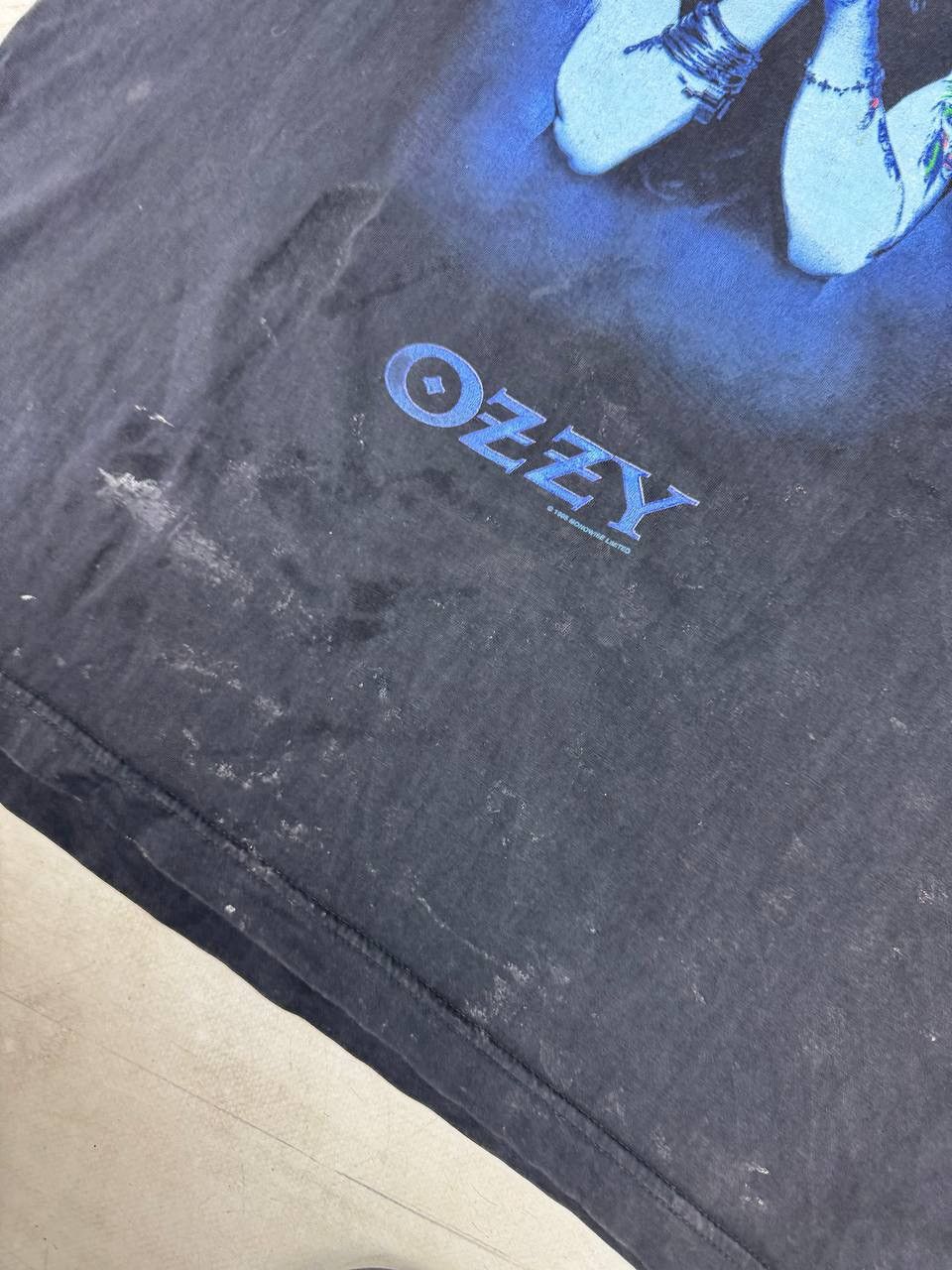Ozzy Osbourne Vintage 1995 Ozzy Osbourne The Best Of British T Shirt Size US XL / EU 56 / 4 - 10 Thumbnail