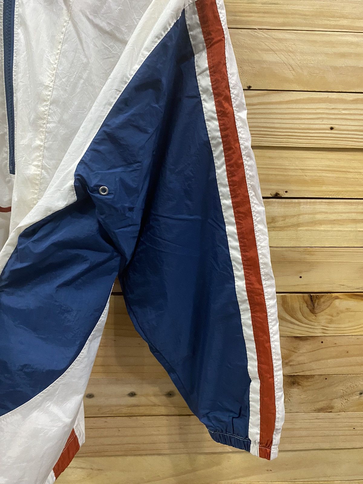 Nike × Vintage Vintage 90s NIKE centre swoosh half zipped jacket Size US XL / EU 56 / 4 - 6 Thumbnail