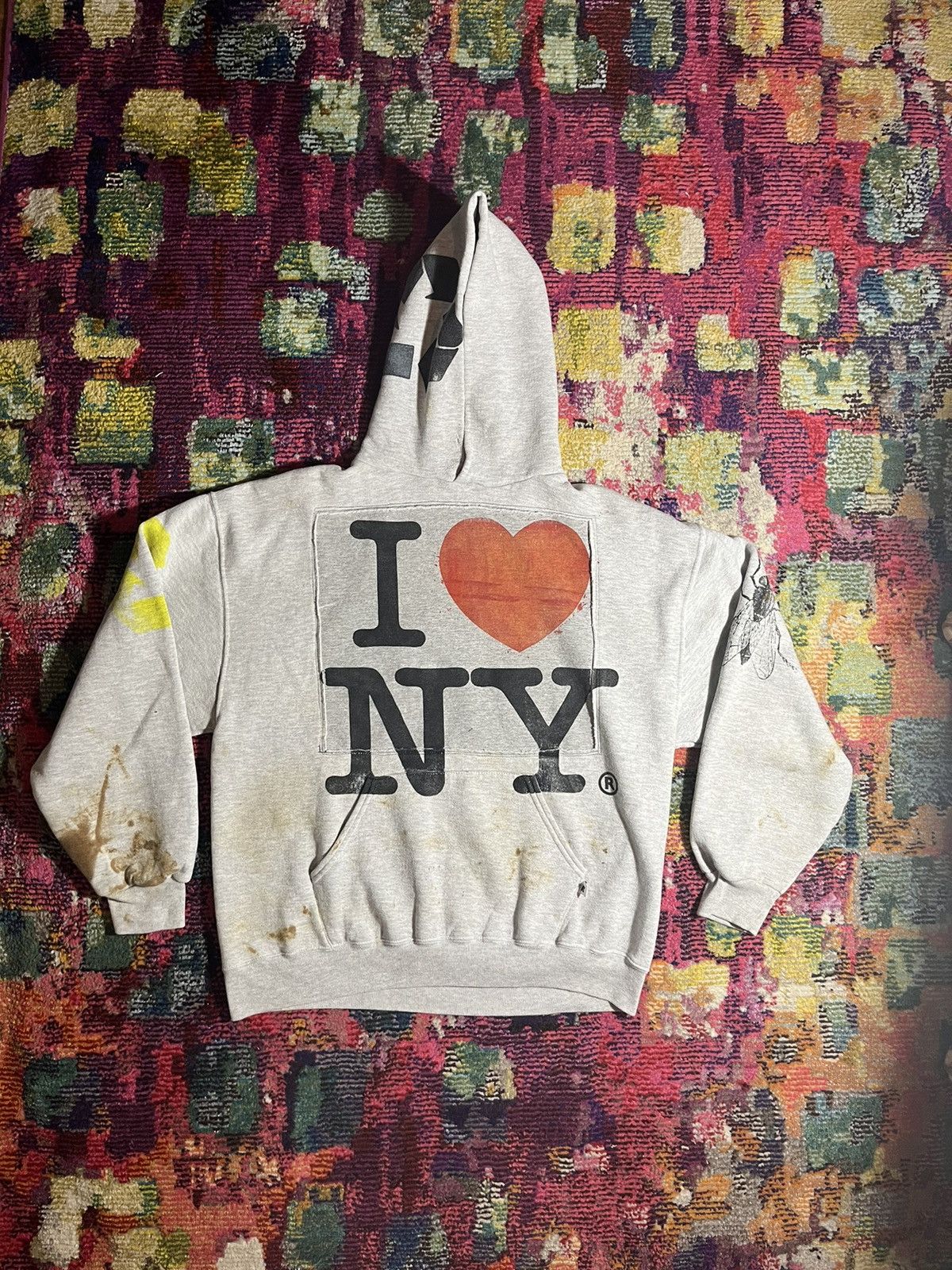 Other Steele Toe Tim Mudwash I Love NYC Hoodie Medium Size US M / EU 48-50 / 2 - 1 Thumbnail