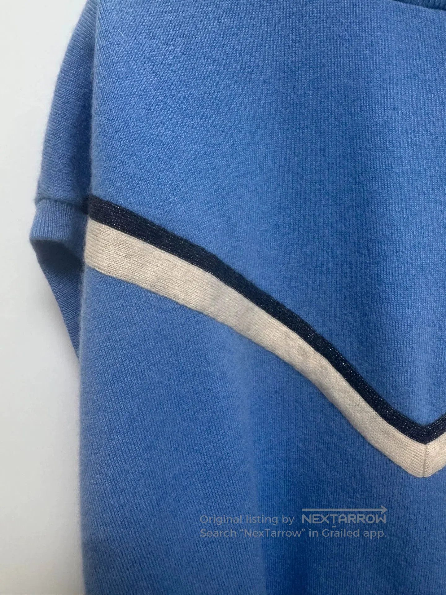 Brunello Cucinelli blue cashmere knit sweater by brunello cucinelli. Size US S / EU 44-46 / 1 - 5 Thumbnail