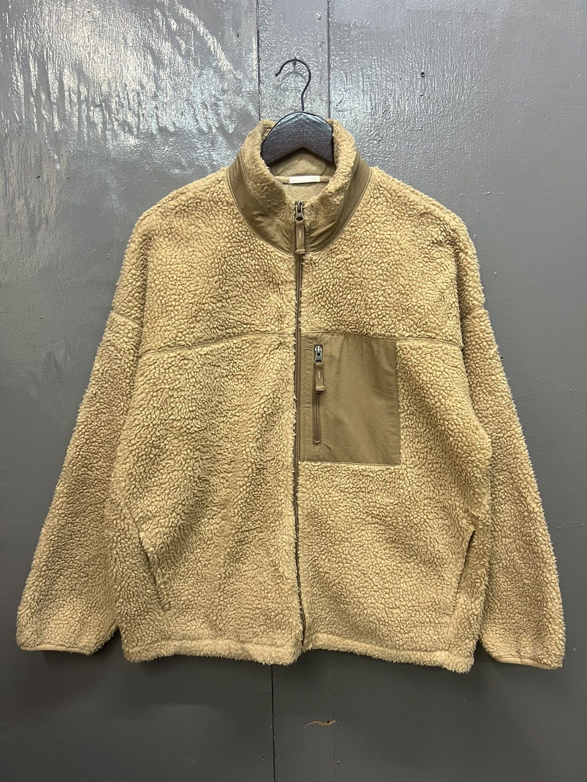 Japanese Brand GU FLEECE ZIPPER JACKET Size US XL / EU 56 / 4 - 1 Thumbnail