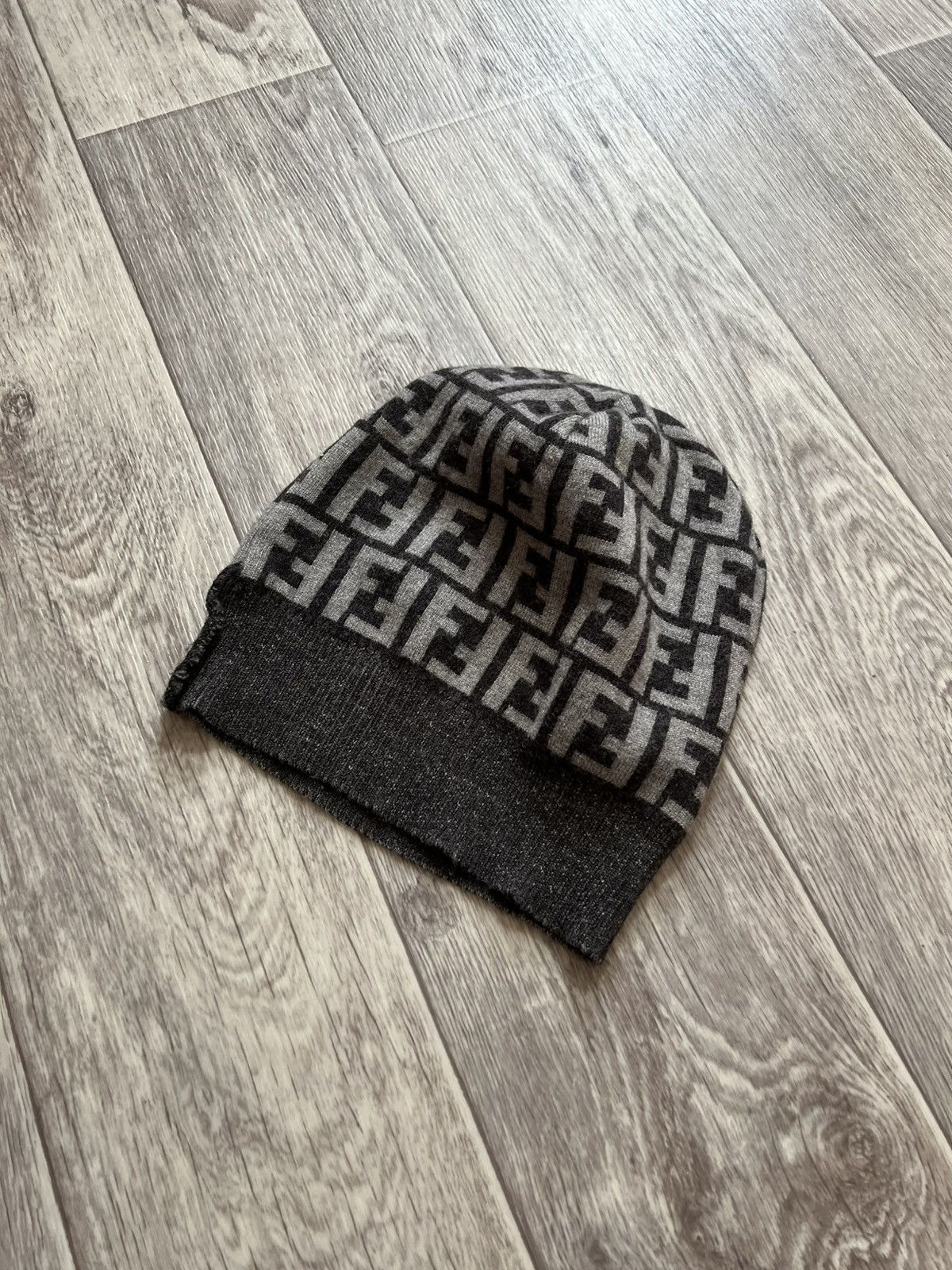 Fendi Fendi Monogram Logo wool Hat Size ONE SIZE - 2 Thumbnail