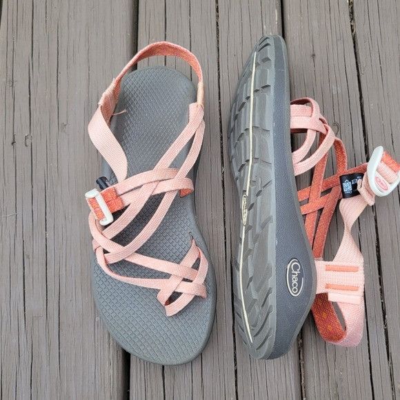 Chaco Chaco ZX/2 Unaweep Espiga Peach Classic Strappy Vibram Sole Size US 9 / IT 39 - 2 Thumbnail