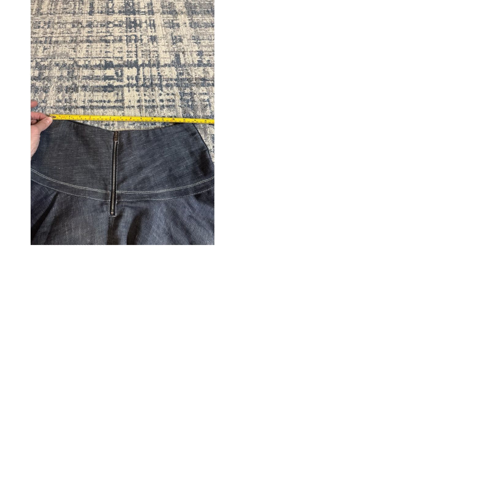 Rag & Bone rag & bone Indigo Denim Elsa Skirt Women’s Size 2 NWT Cotton & Hemp Knee Length Trumpet Modern All Seasons Elastic/Stretch Women Size 26" / US 2 / IT 38 - 9 Thumbnail