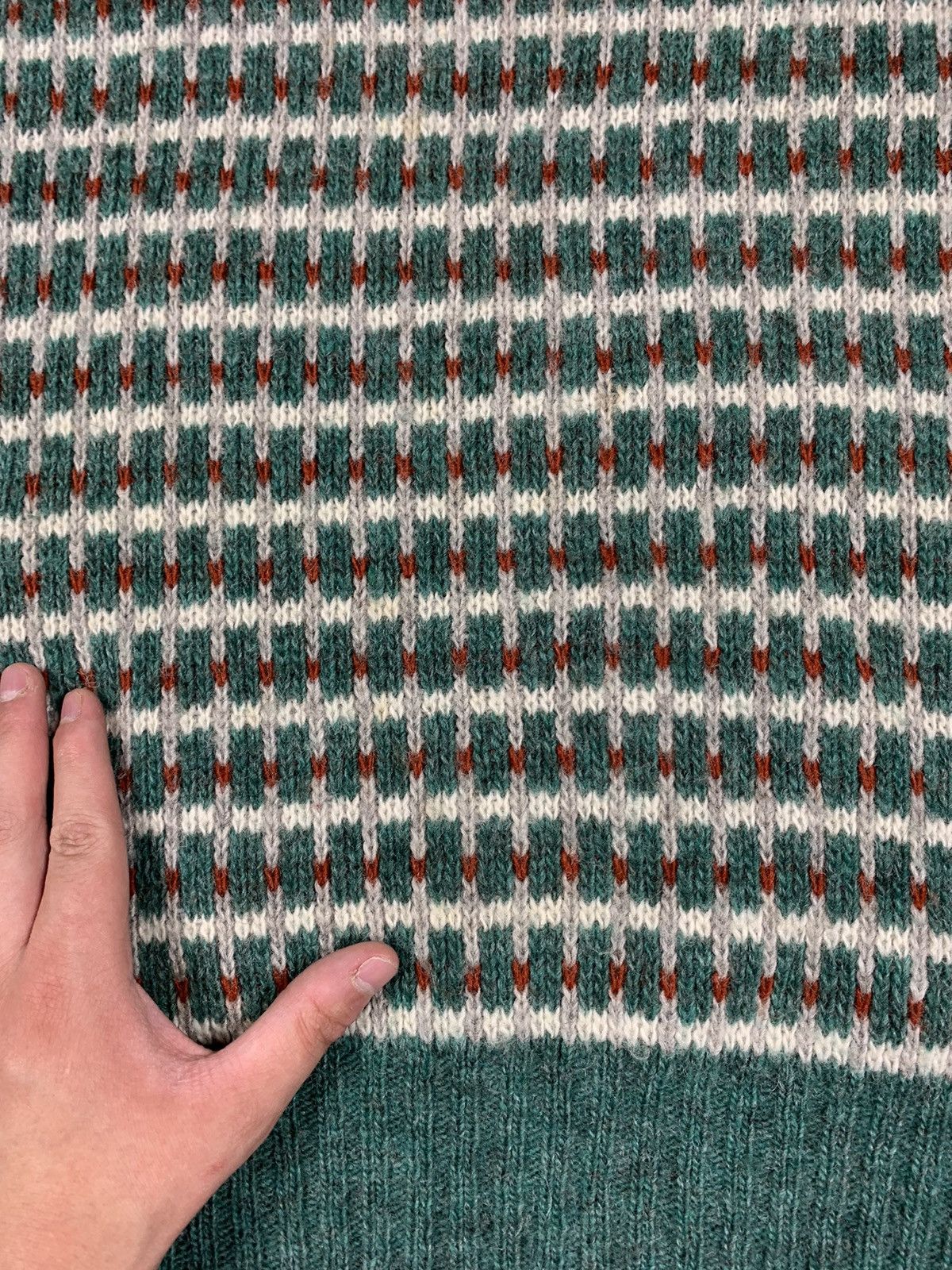 Vintage Vintage Rare Made In Norway Knitted Sweater Wool 90s Size US L / EU 52-54 / 3 - 9 Thumbnail