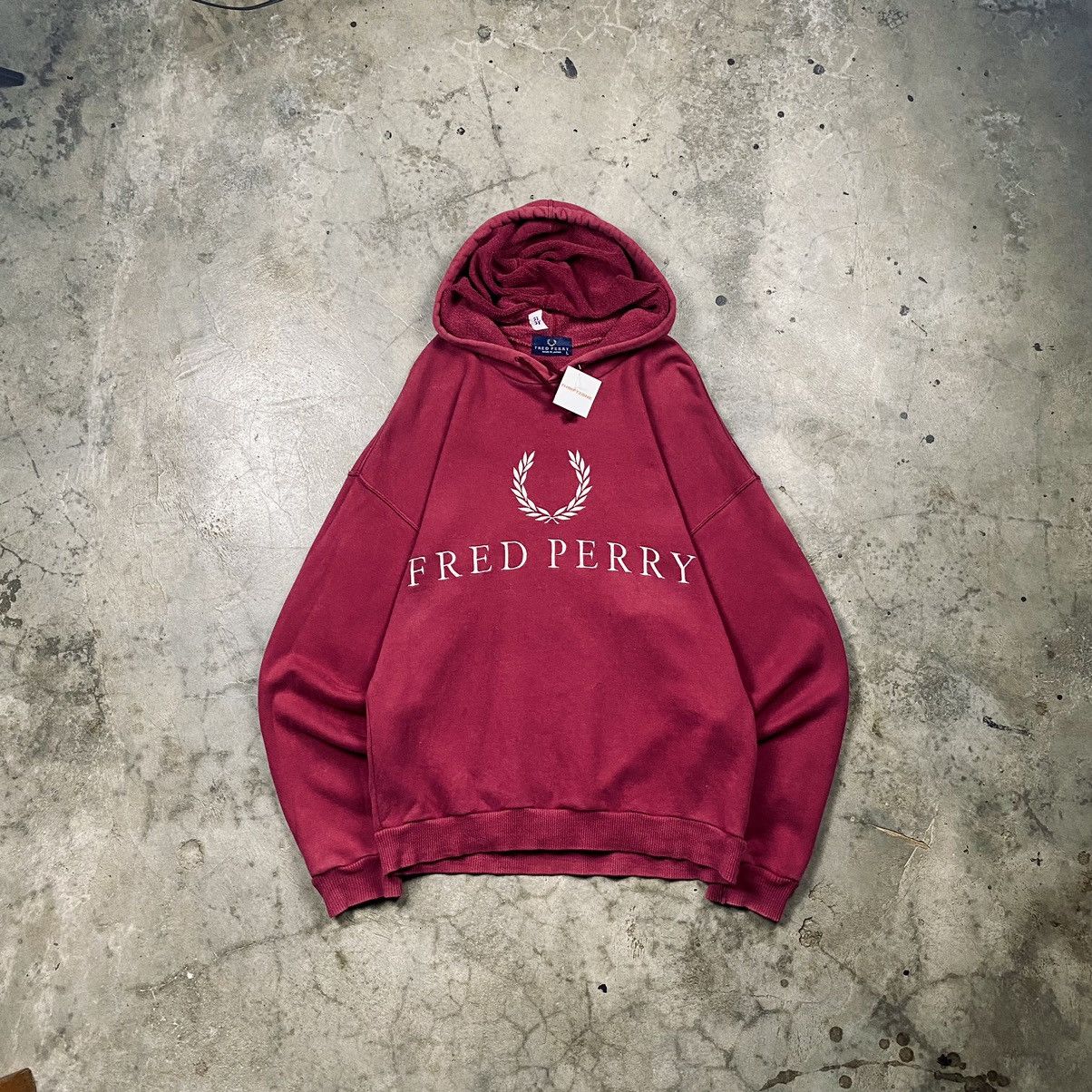 FRED × Fred Perry × Vintage 90s Fred Perry Japan Big Logo Pullover Size US M / EU 48-50 / 2 - 1 Thumbnail