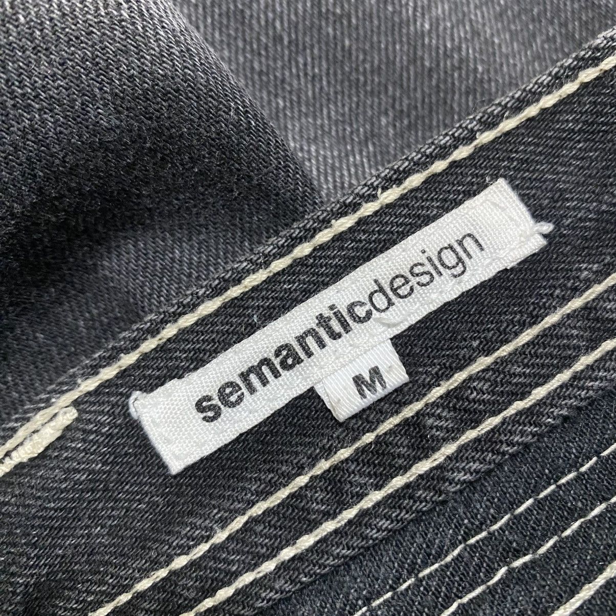 semanticdesign Semantic Design Black Clawmark Denim Jeans Size US 31 - 18 Thumbnail
