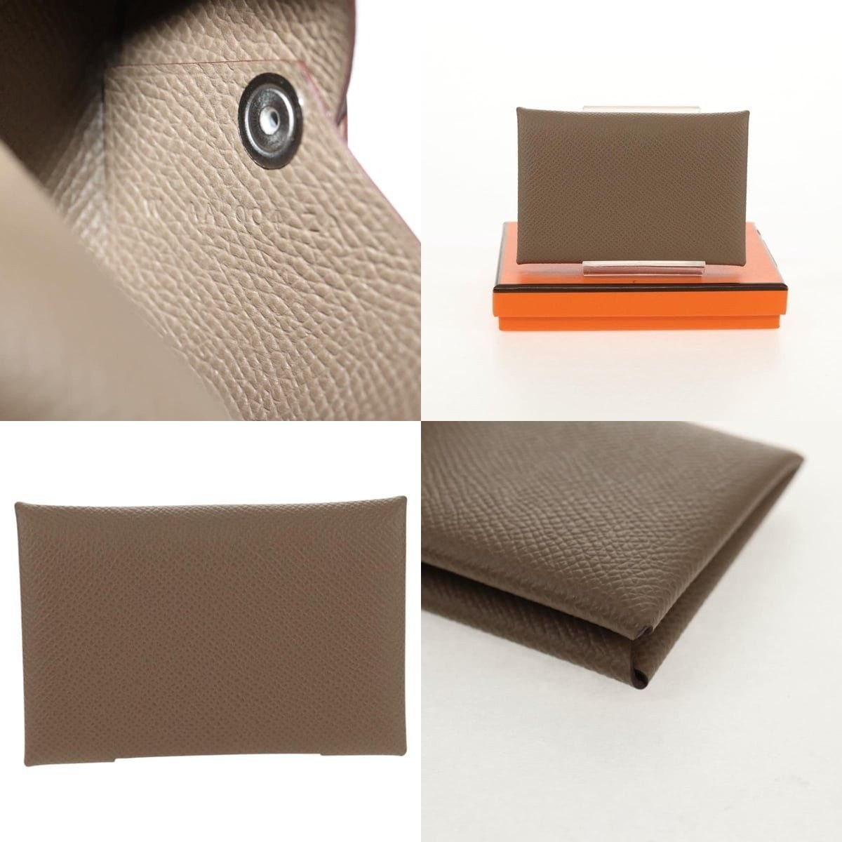Hermes Hermes Calvi Coin Purse Size ONE SIZE - 5 Thumbnail