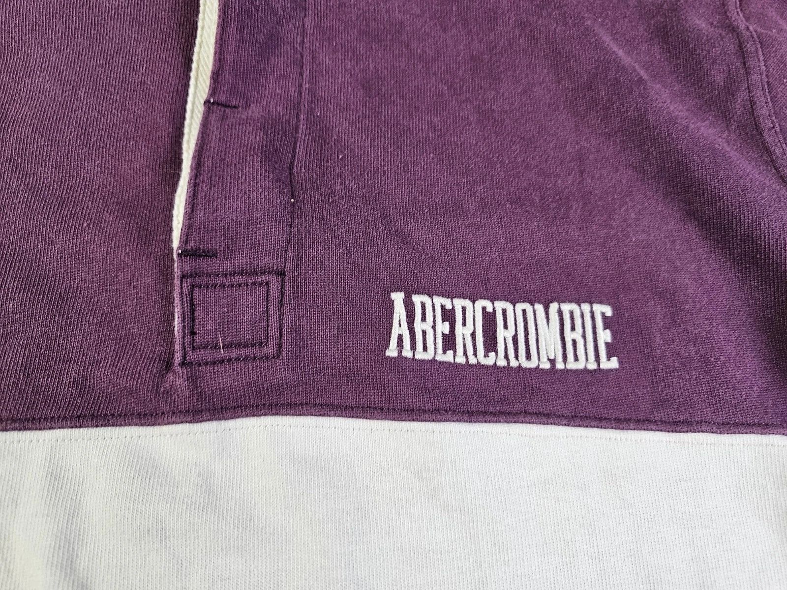 Abercrombie & Fitch Abercrombie Fitch Rugby Polo Striped Heavyweight LS Men L Size US L / EU 52-54 / 3 - 5 Thumbnail