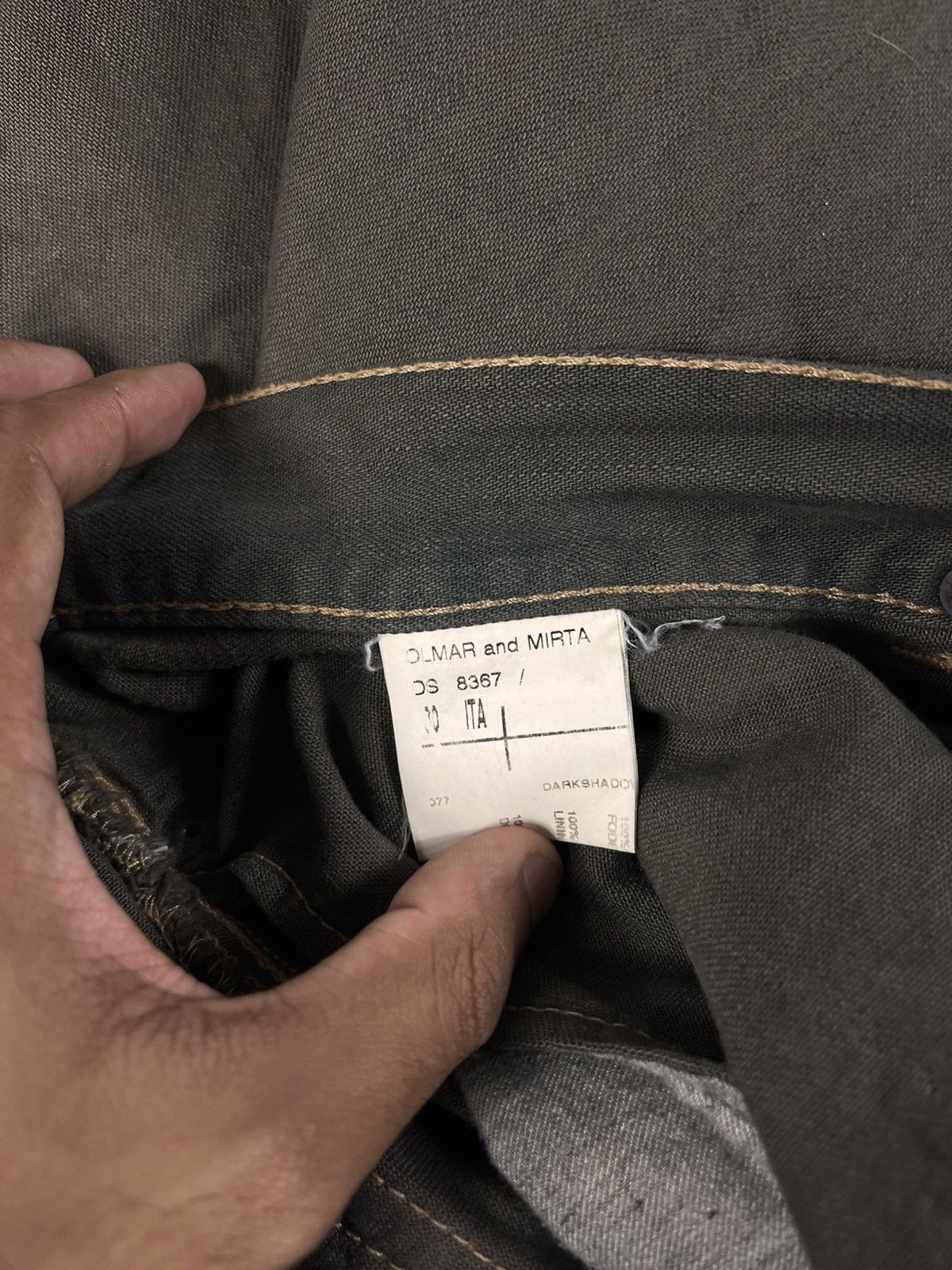 Rick Owens Rick Owens - FW06 Sanded Spiral Cut Flared Denim Size US 30 / EU 46 - 9 Thumbnail