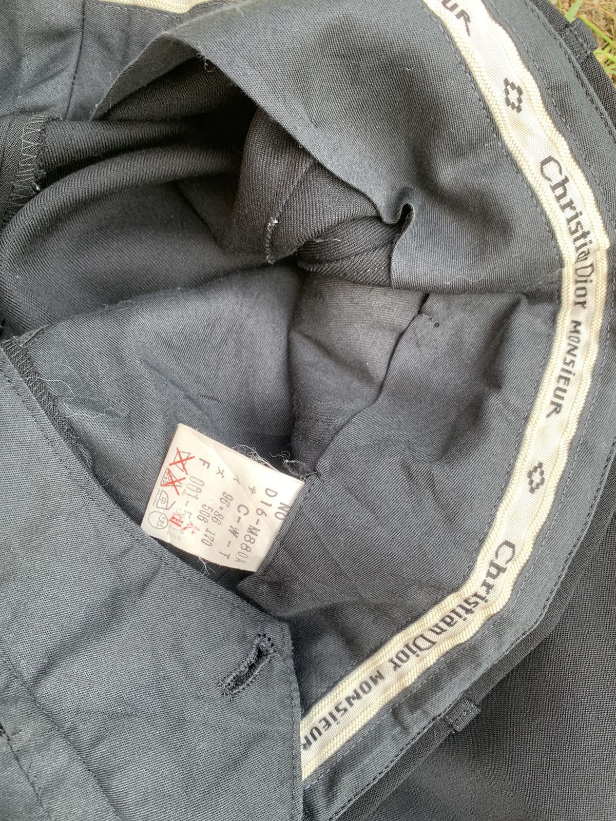 Christian Dior Monsieur × Vintage CHRISTIAN DIOR ZIPPER TALON Size US 34 / EU 50 - 11 Thumbnail