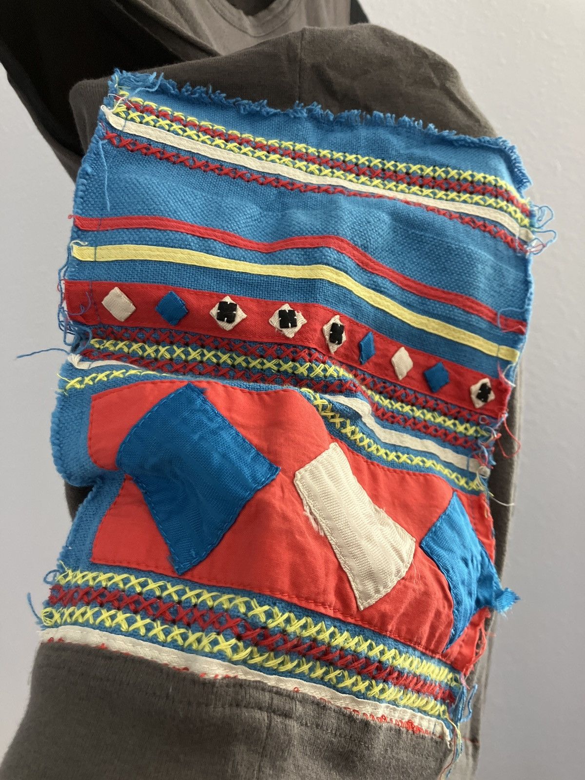 Undercover Undercoverism Ss2003 ethnic patch sleeveless tank Size US M / EU 48-50 / 2 - 3 Thumbnail
