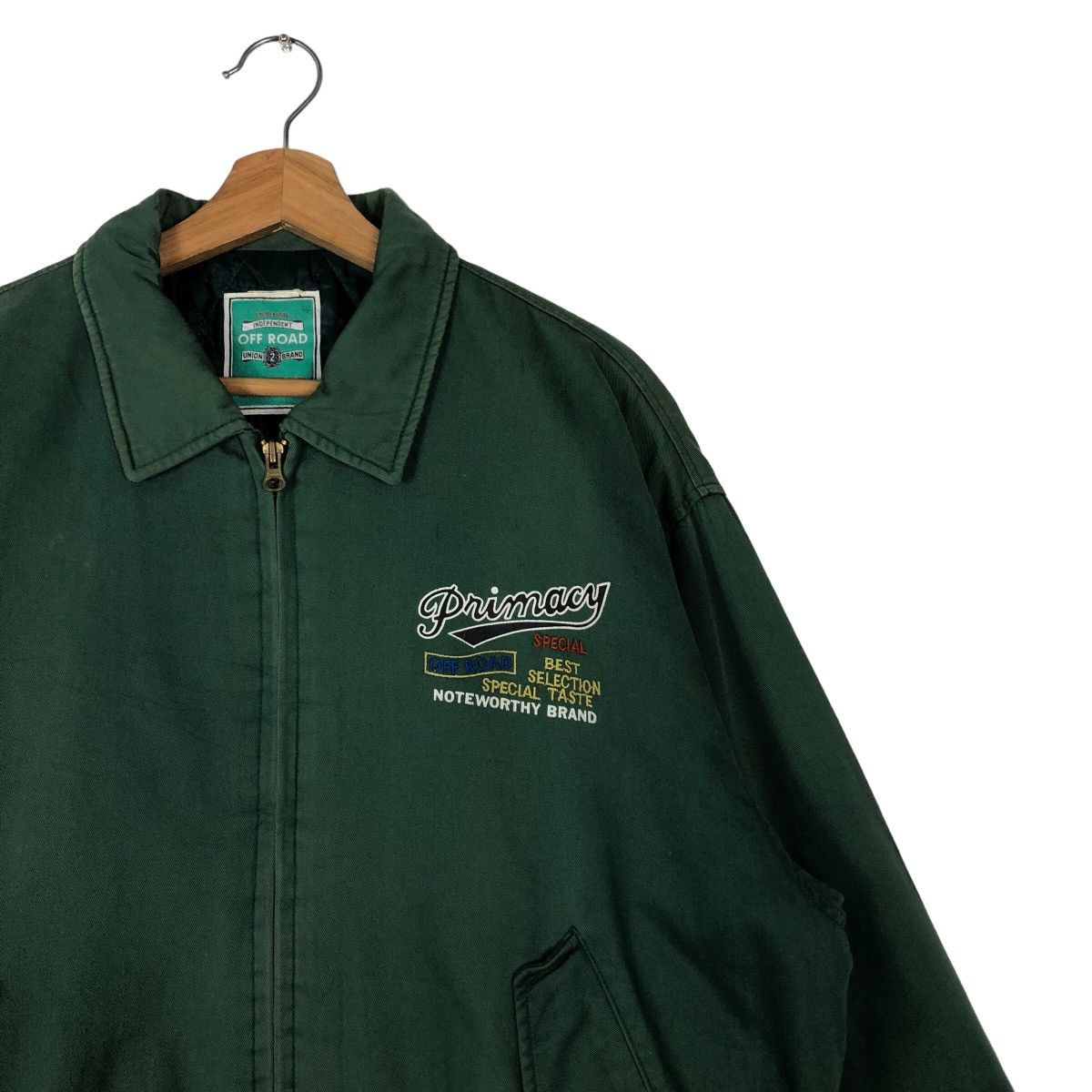 Hysteric Glamour 🔥90’s Vintage Bomber Jacket Offroad Japan Big Logo SpellOut Size US M / EU 48-50 / 2 - 5 Thumbnail