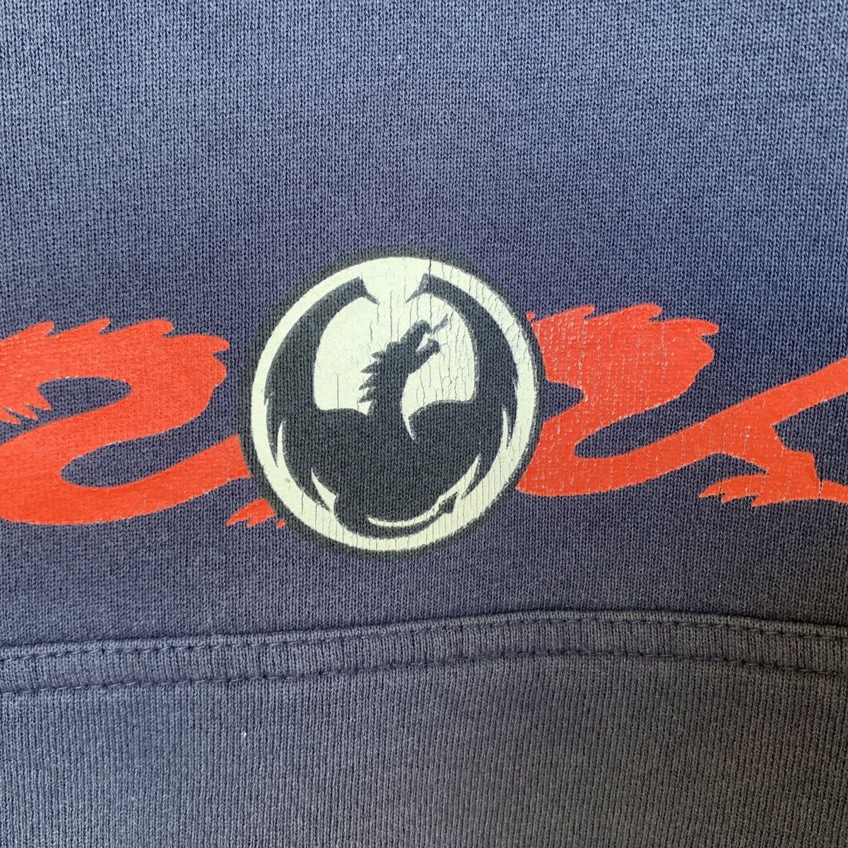 Vintage Vintage Faded Dragon Skateboard Hoodie Big Logo Size US M / EU 48-50 / 2 - 7 Thumbnail