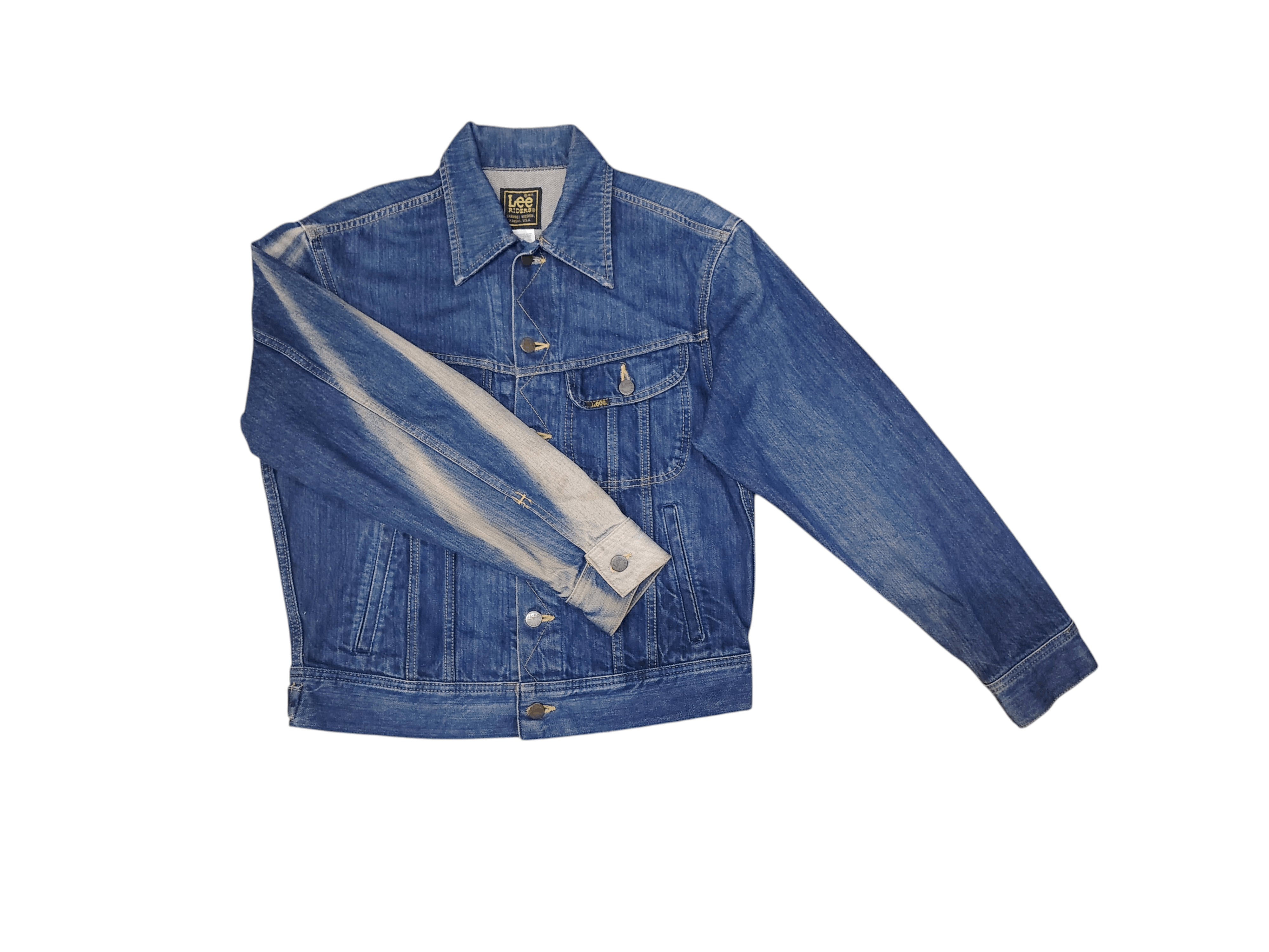 Lee Lee jacket denim faded Size US M / EU 48-50 / 2 - 3 Thumbnail