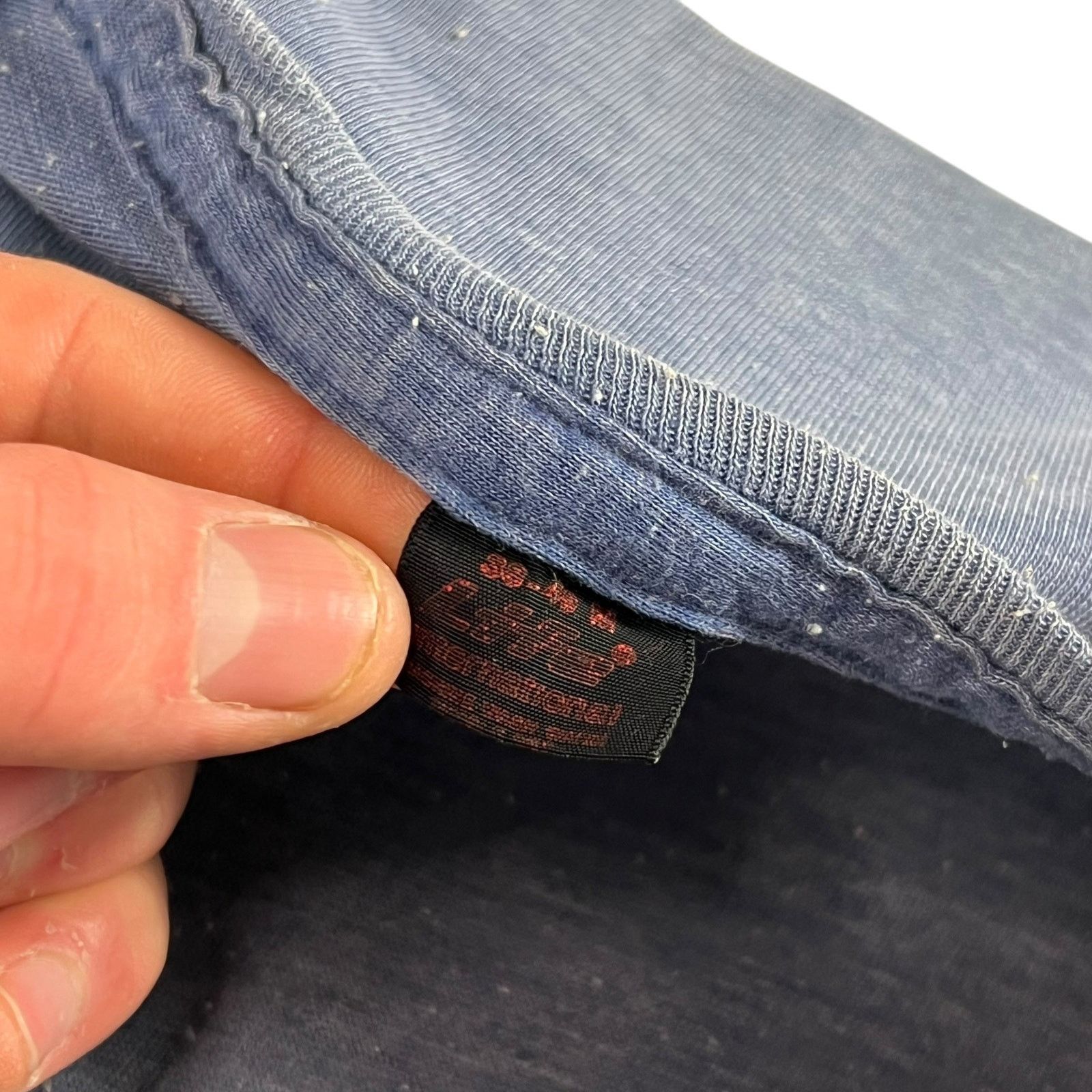 Vintage Vintage 1970s faded blue blank tee (M) Size US M / EU 48-50 / 2 - 6 Thumbnail