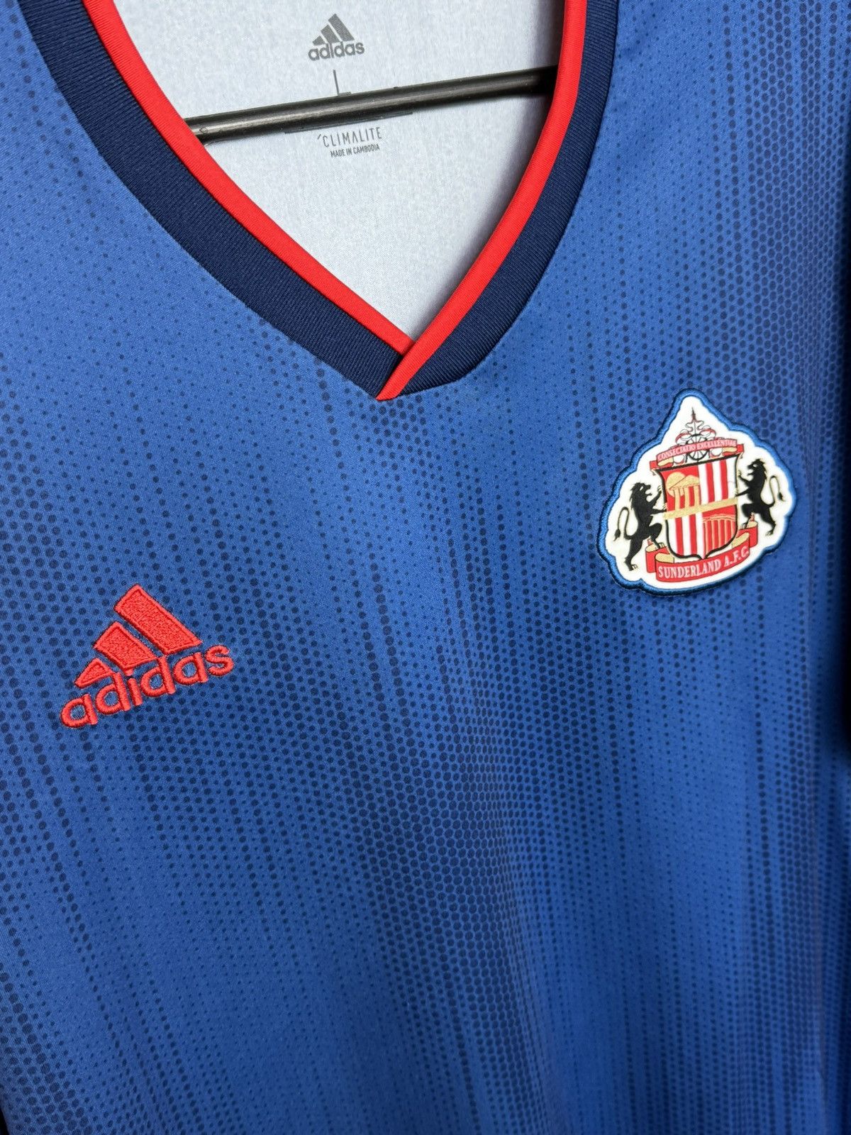 Adidas Sunderland 19/20 Away Football Jersey Size US L / EU 52-54 / 3 - 3 Thumbnail