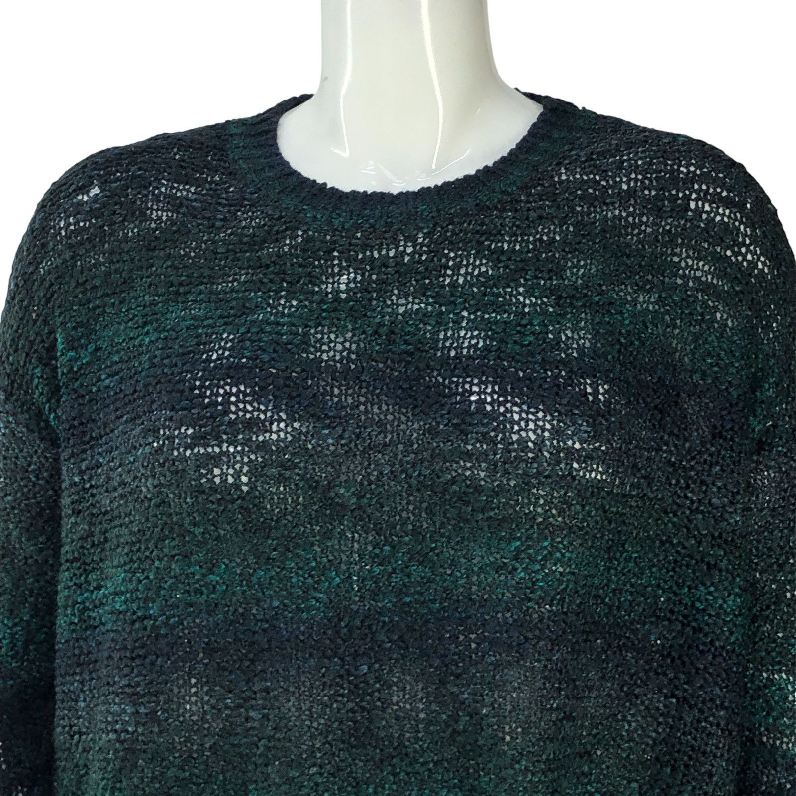Denim & Supply Ralph Lauren Ralph Lauren Denim & Supply Size L Sweater Knit Blue Green Size L / US 10 / IT 46 - 2 Thumbnail