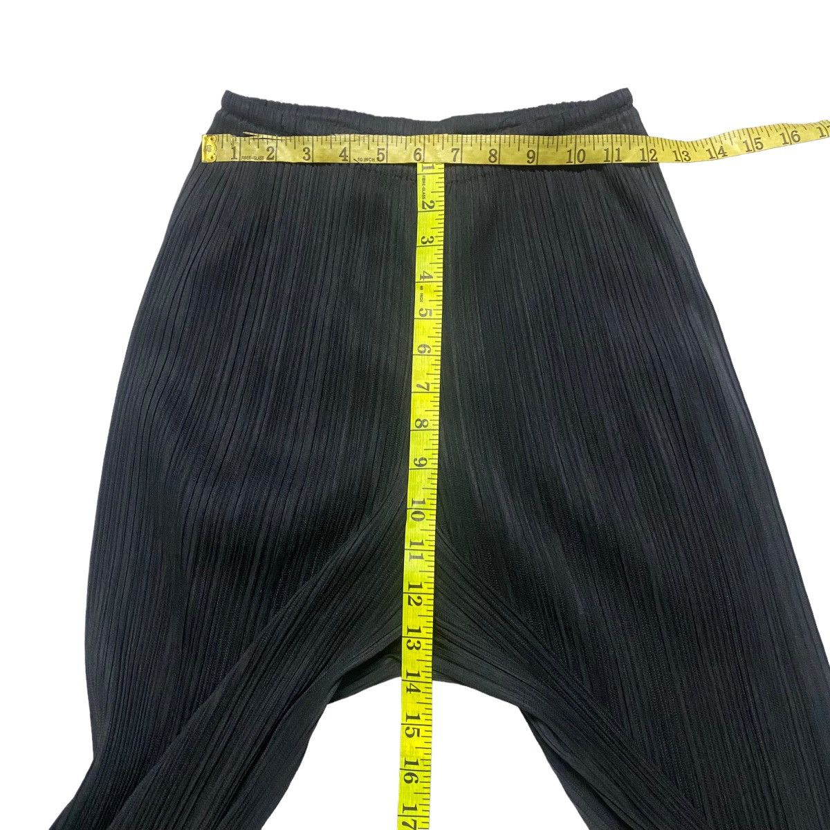 Pleats Please Issey Miyake Vintage Pleats Please Black Pants Straight Leg Size US 30 / EU 46 - 18 Thumbnail