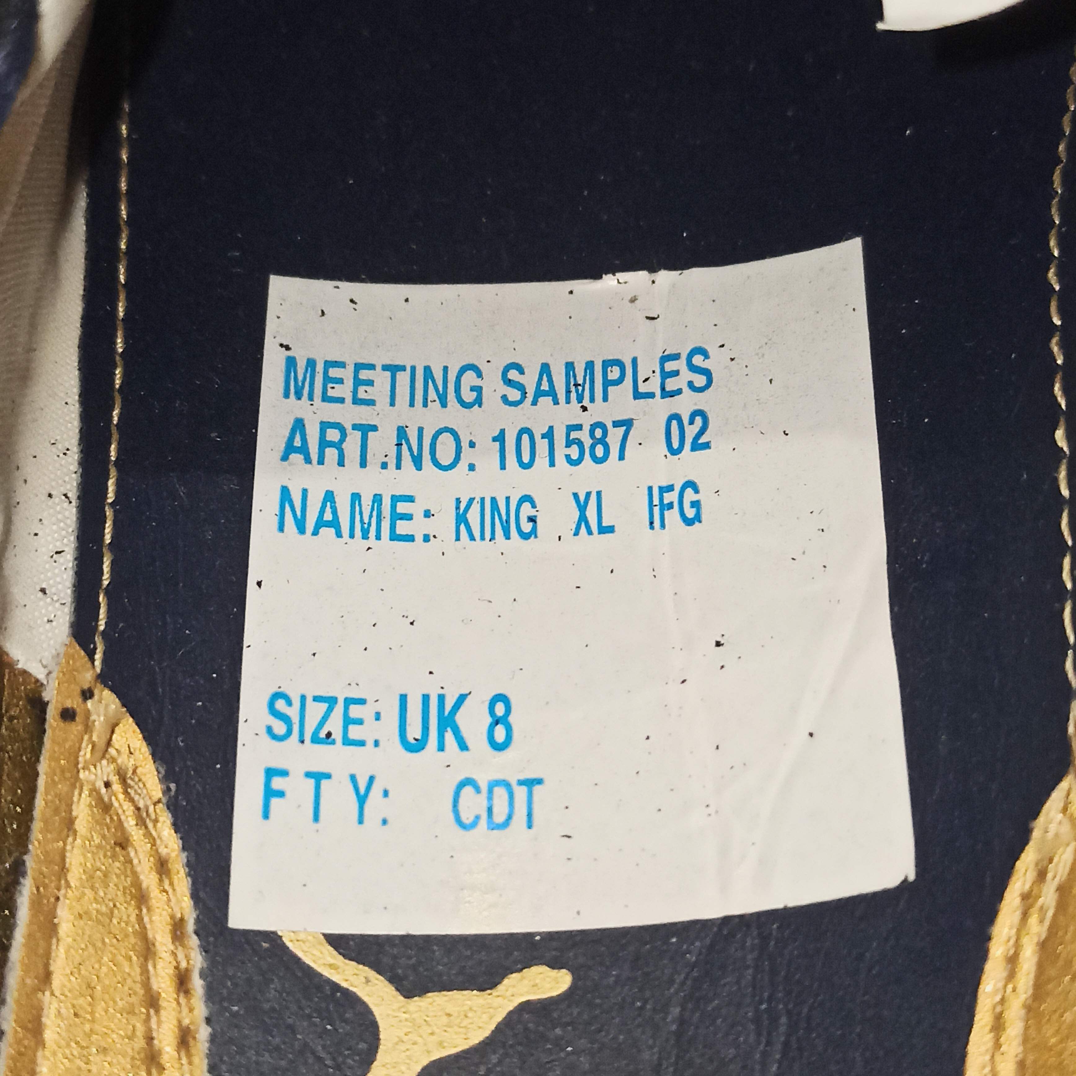 Puma Puma King XL IFG Samples 101587 02 Soccer Cleats Size US 9 / EU 42 - 9 Thumbnail