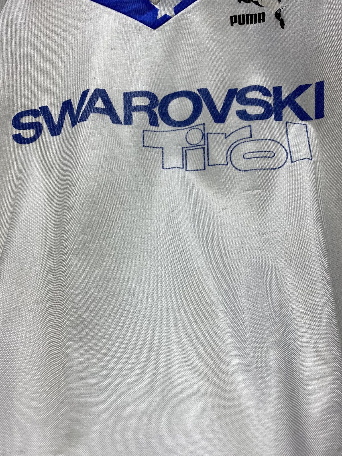 Puma × Vintage Vintage Wsg Swarovski Tirol Puma Long Sleeve Soccer Jersey Size US M / EU 48-50 / 2 - 4 Thumbnail