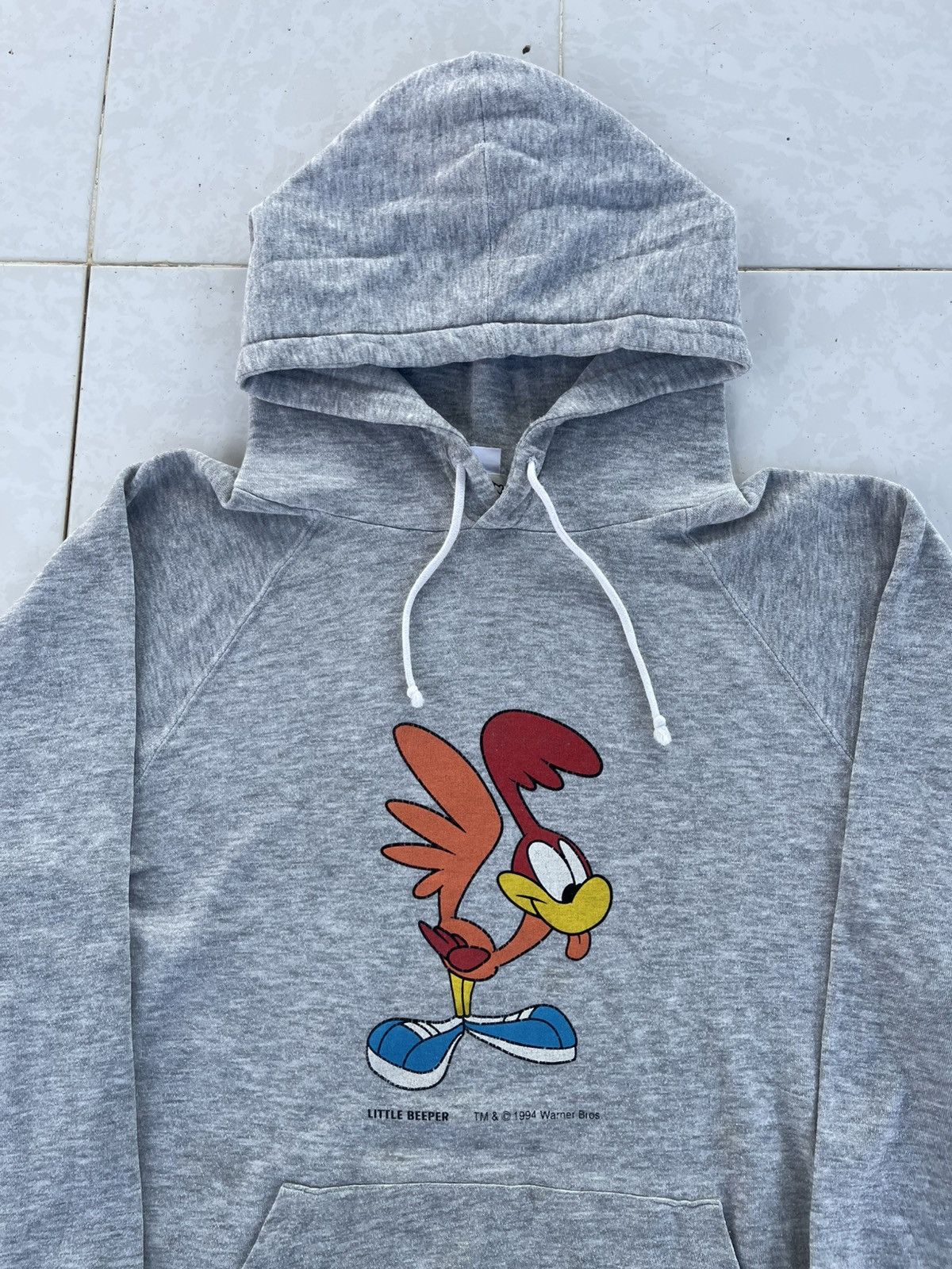 Warner Bros Vintage 90's Little Beeper 1994 Warner Bros Tiny Toon Hoodie Size US L / EU 52-54 / 3 - 8 Thumbnail