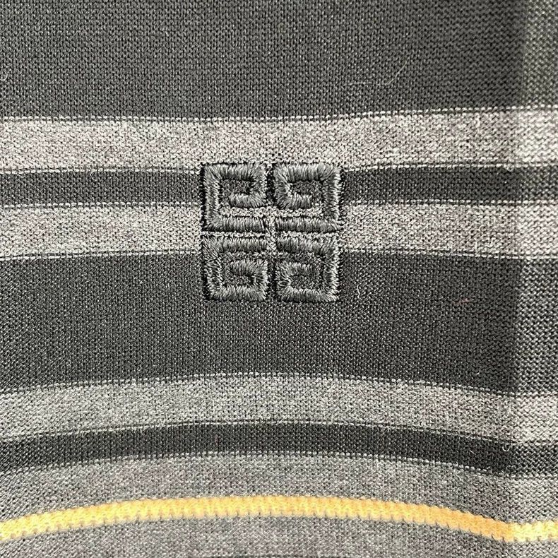 Givenchy Givenchy Four-Panel Striped Long Sleeve Polo Shirt Size US XL / EU 56 / 4 - 3 Thumbnail