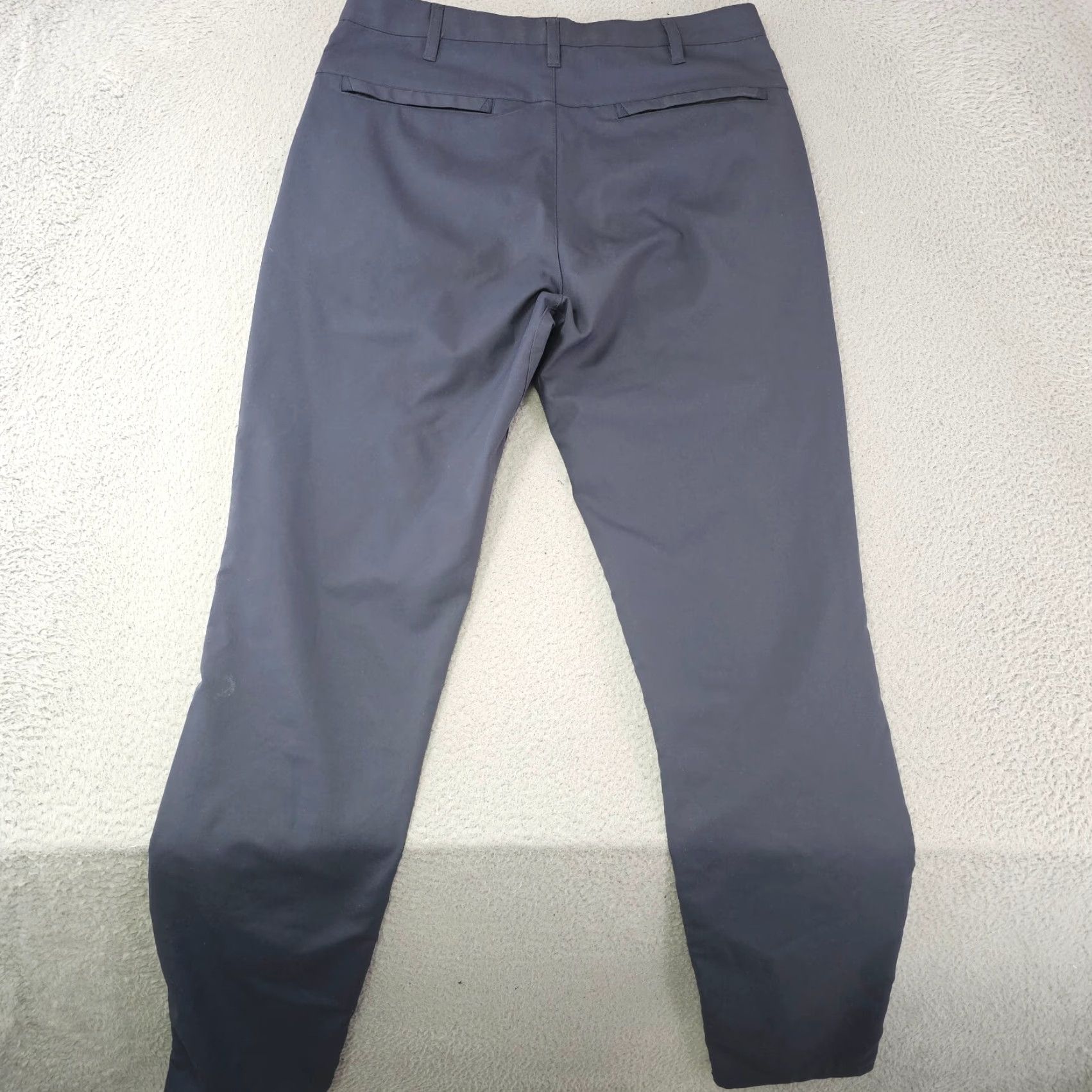 Vintage Jack Archer Pants Mens Size 31x34 Deep Blue Jetsetter Stretch Chino Tapered Regular Everyday Casual Size US 31 - 7 Thumbnail