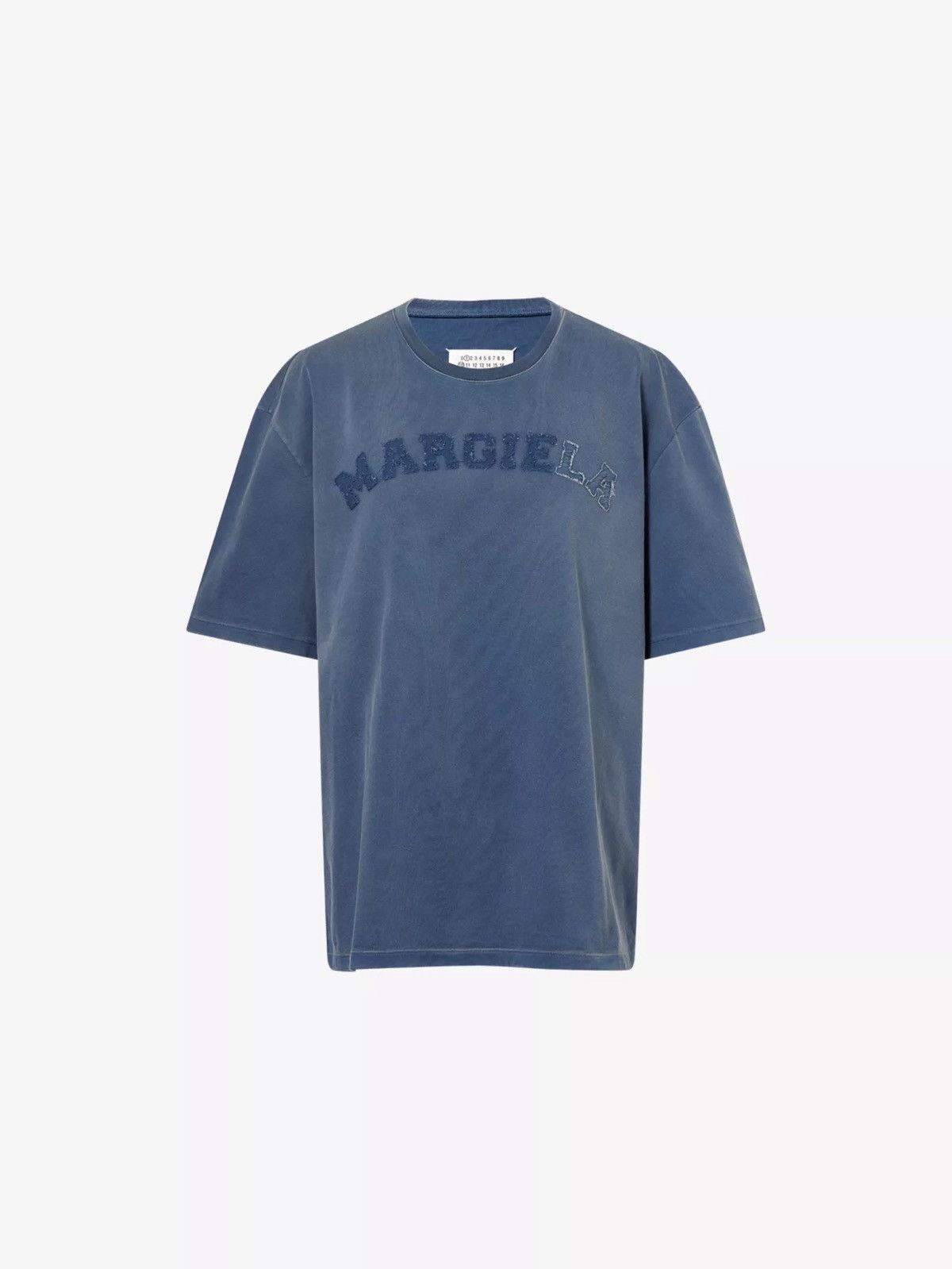 Maison Margiela Maison Margiela - Oversized Overdye Logo T-Shirt Size US S / EU 44-46 / 1 - 17 Thumbnail