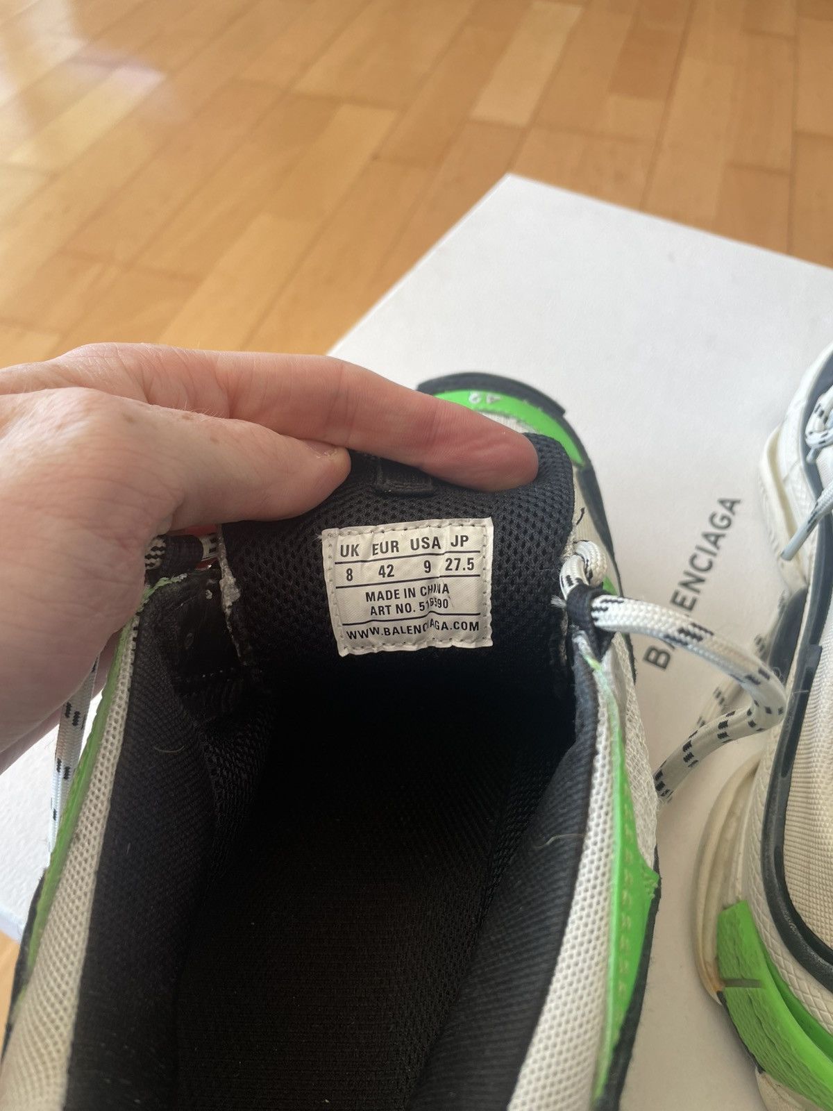 Balenciaga BALENCIAGA TRIPLE S "Mr Porter" Size US 9 / EU 42 - 7 Thumbnail