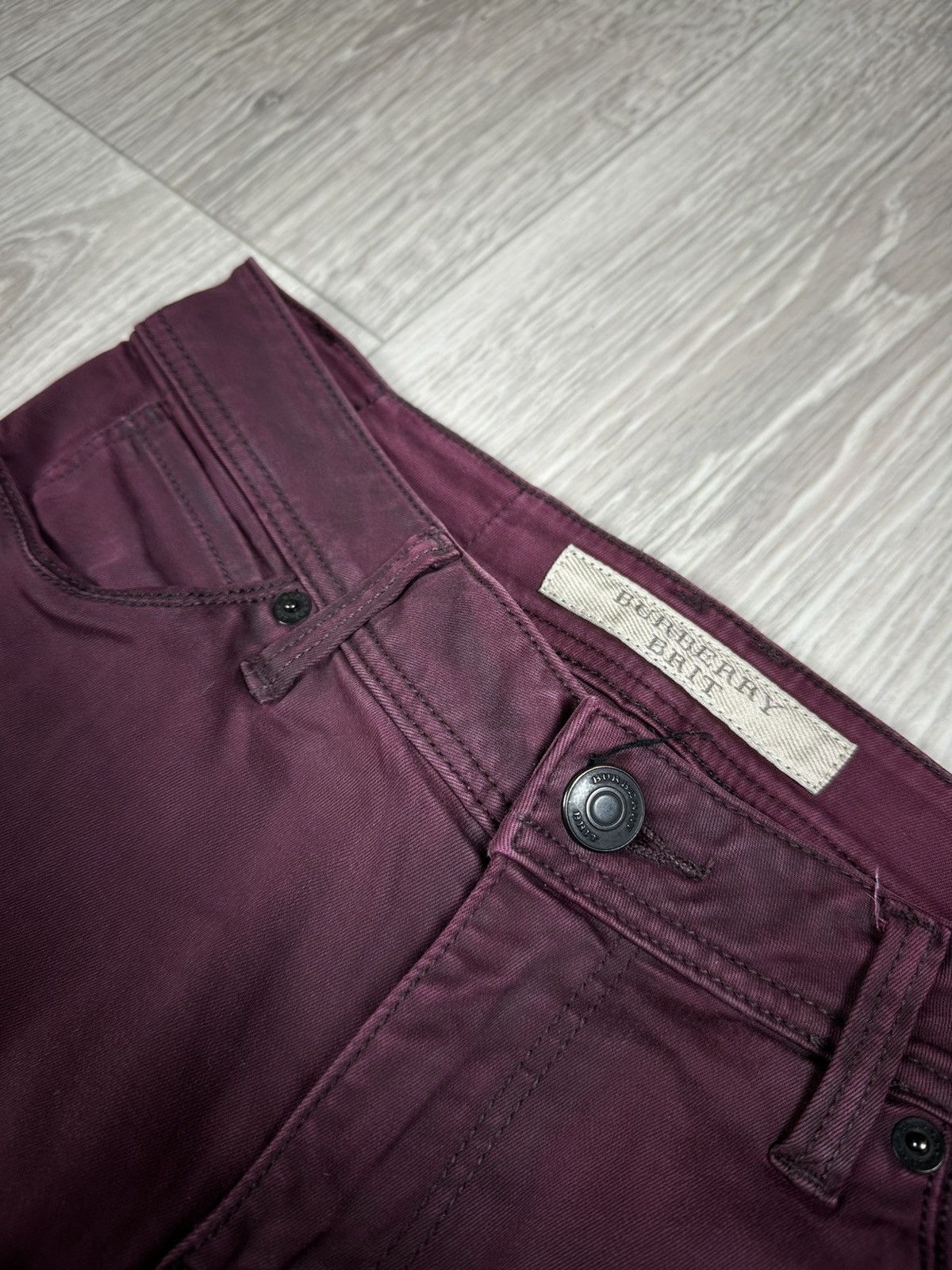 Burberry Vintage Burberry Brit Skinny Low Rise Jeans Size 25" / US 0 / IT 36 - 4 Thumbnail
