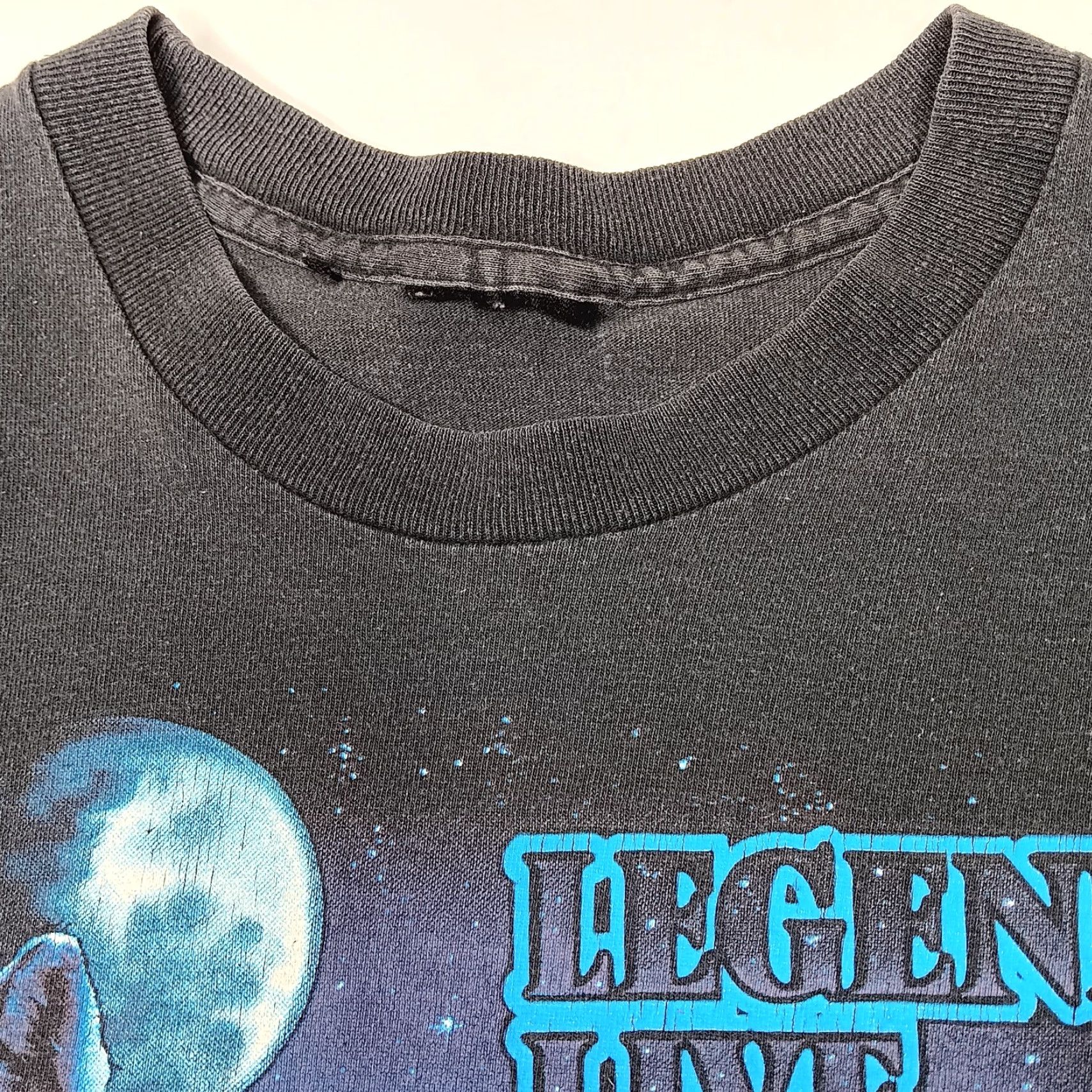 Harley Davidson VINTAGE Harley-Davidson T-Shirt Men Short Sleeve S Black Biker Wolf Legend Distressed 90s Motorcycles Size US S / EU 44-46 / 1 - 5 Thumbnail